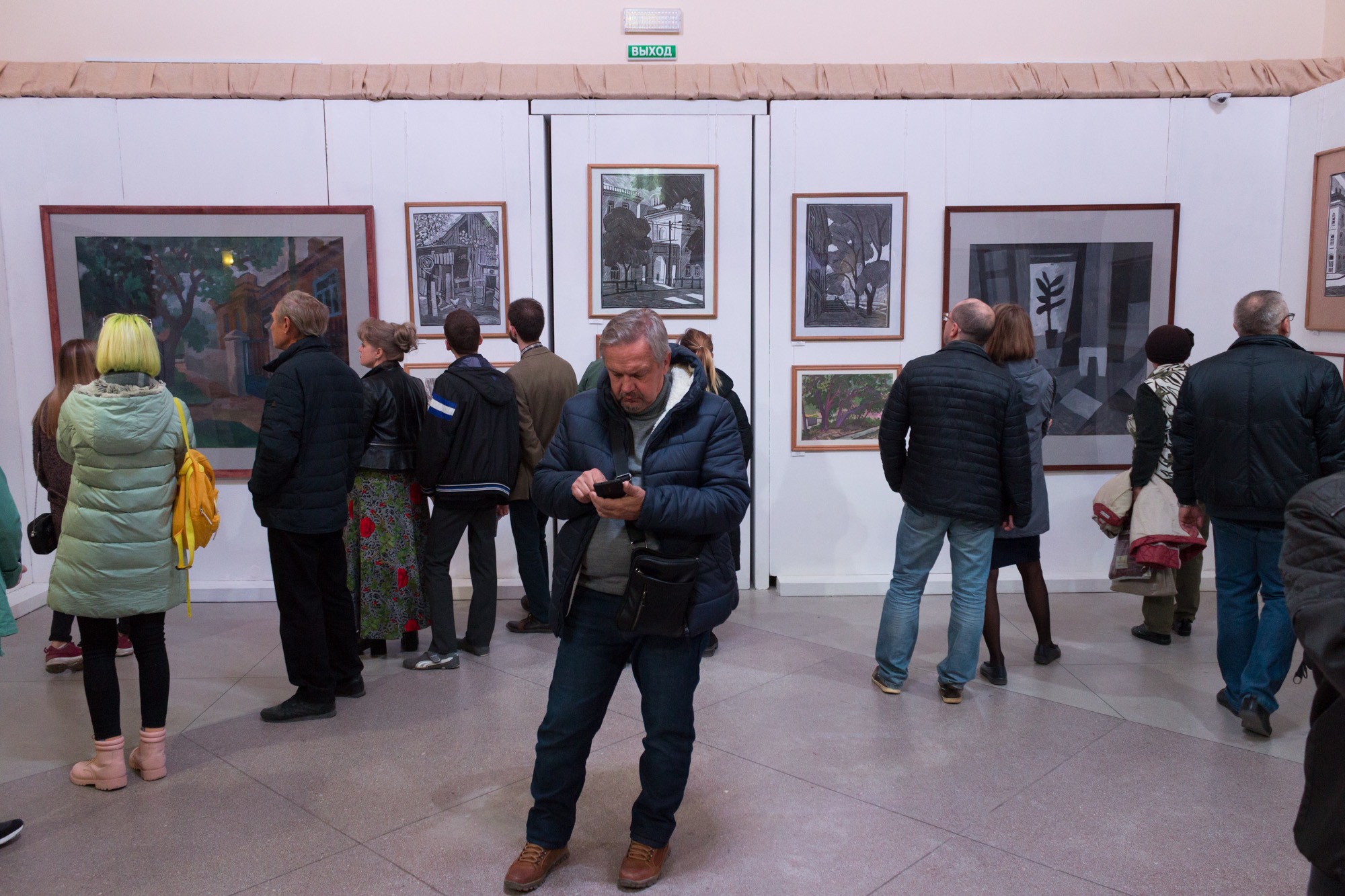 Выставка братьев - художников Либа. Documentary photographer Tatiana Bormatova