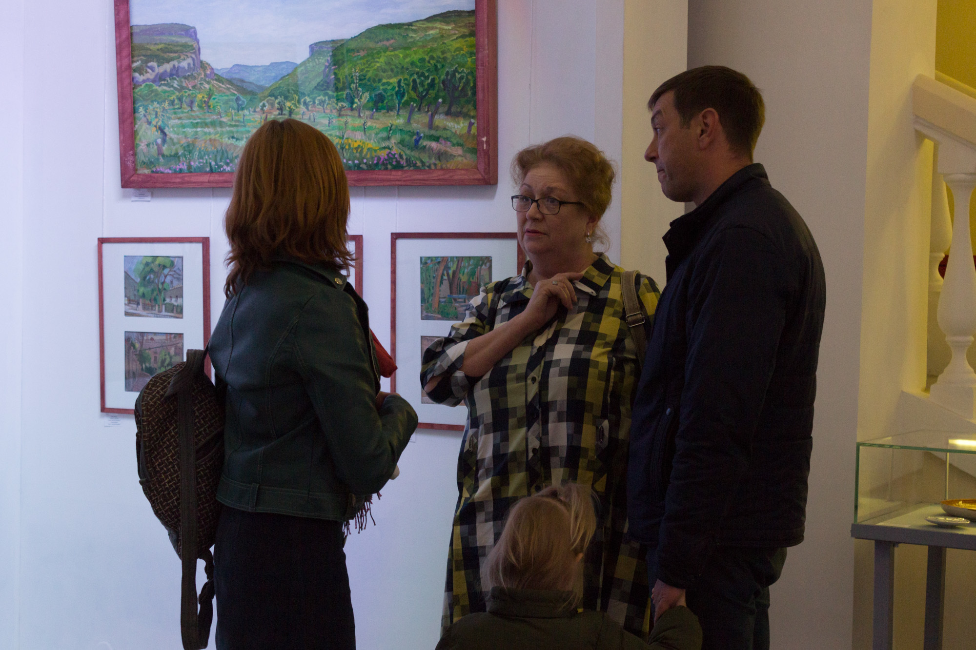 Выставка братьев - художников Либа. Documentary photographer Tatiana Bormatova