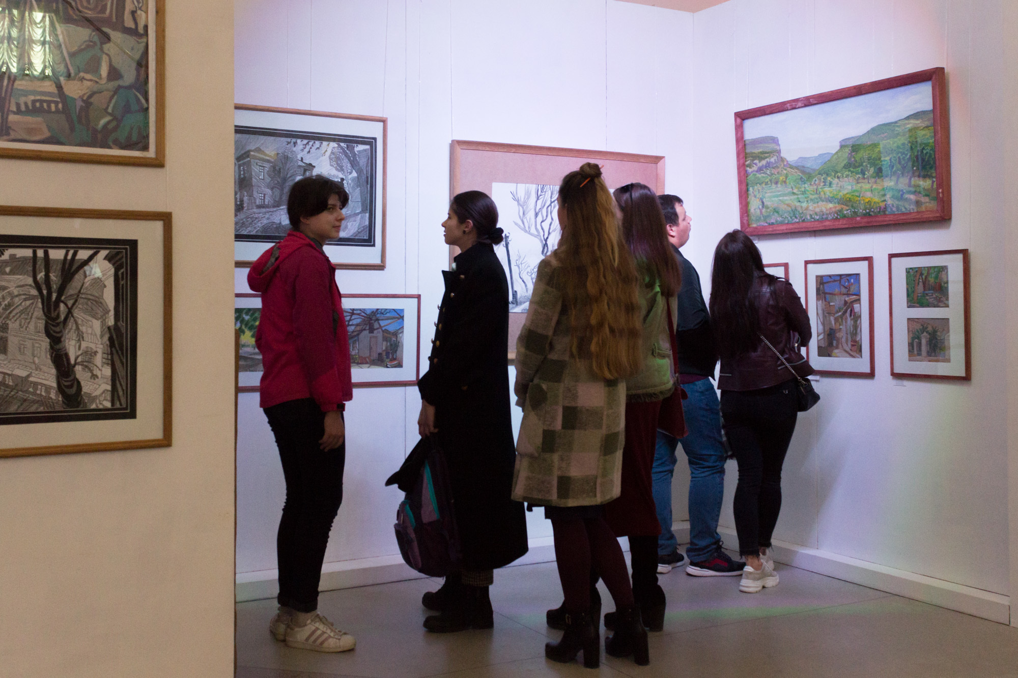 Выставка братьев - художников Либа. Documentary photographer Tatiana Bormatova