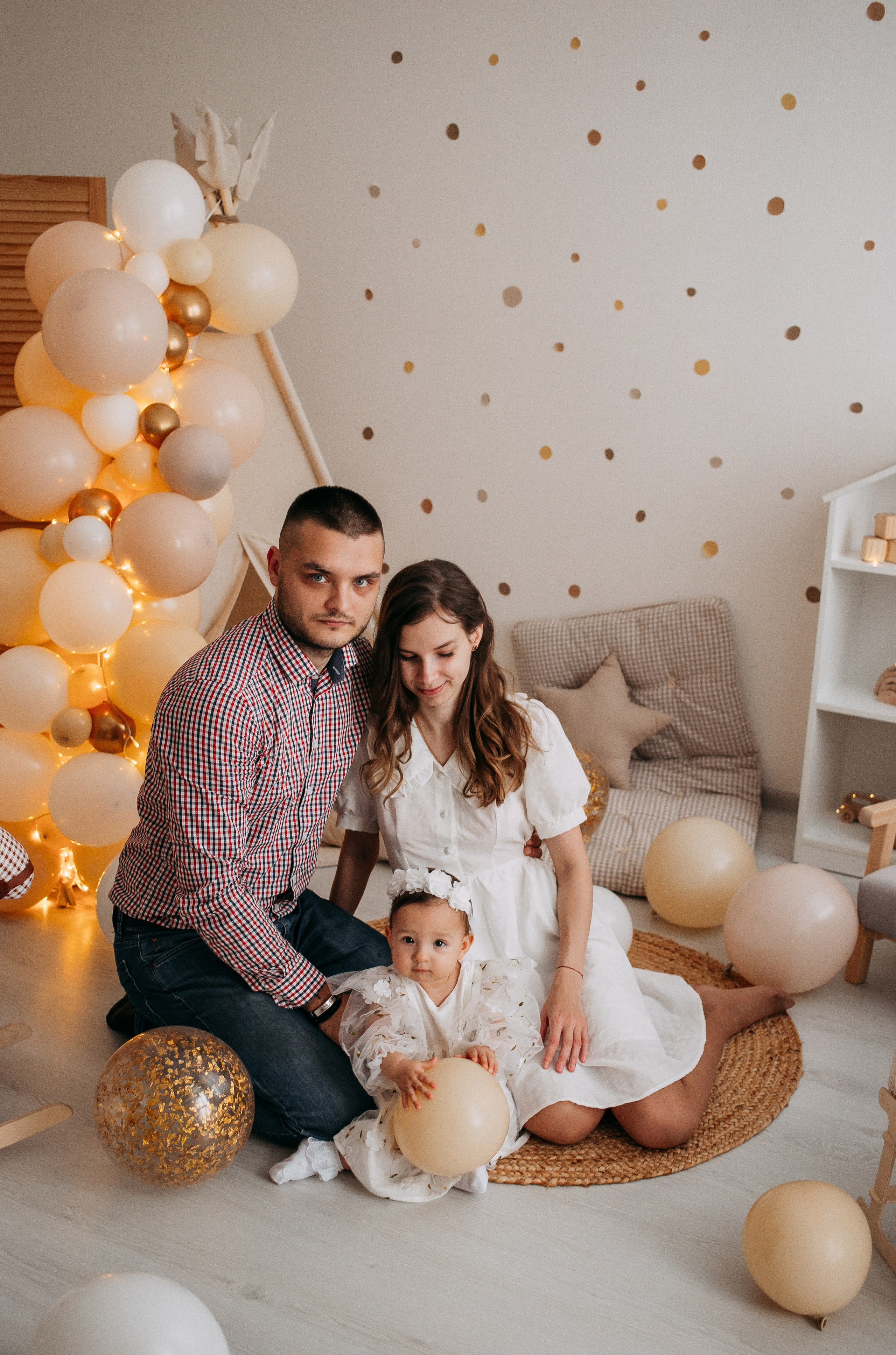 1 годик малышке. Фотограф в Санкт-Петербурге Гарипова Валерия