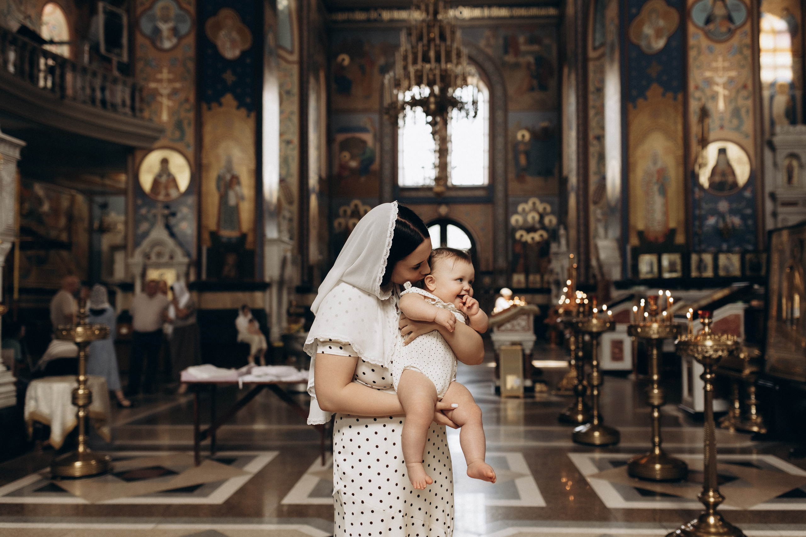 Таинство Крещения Киры. Самый теплый фотограф в Краснодаре Рябоконь Ксения