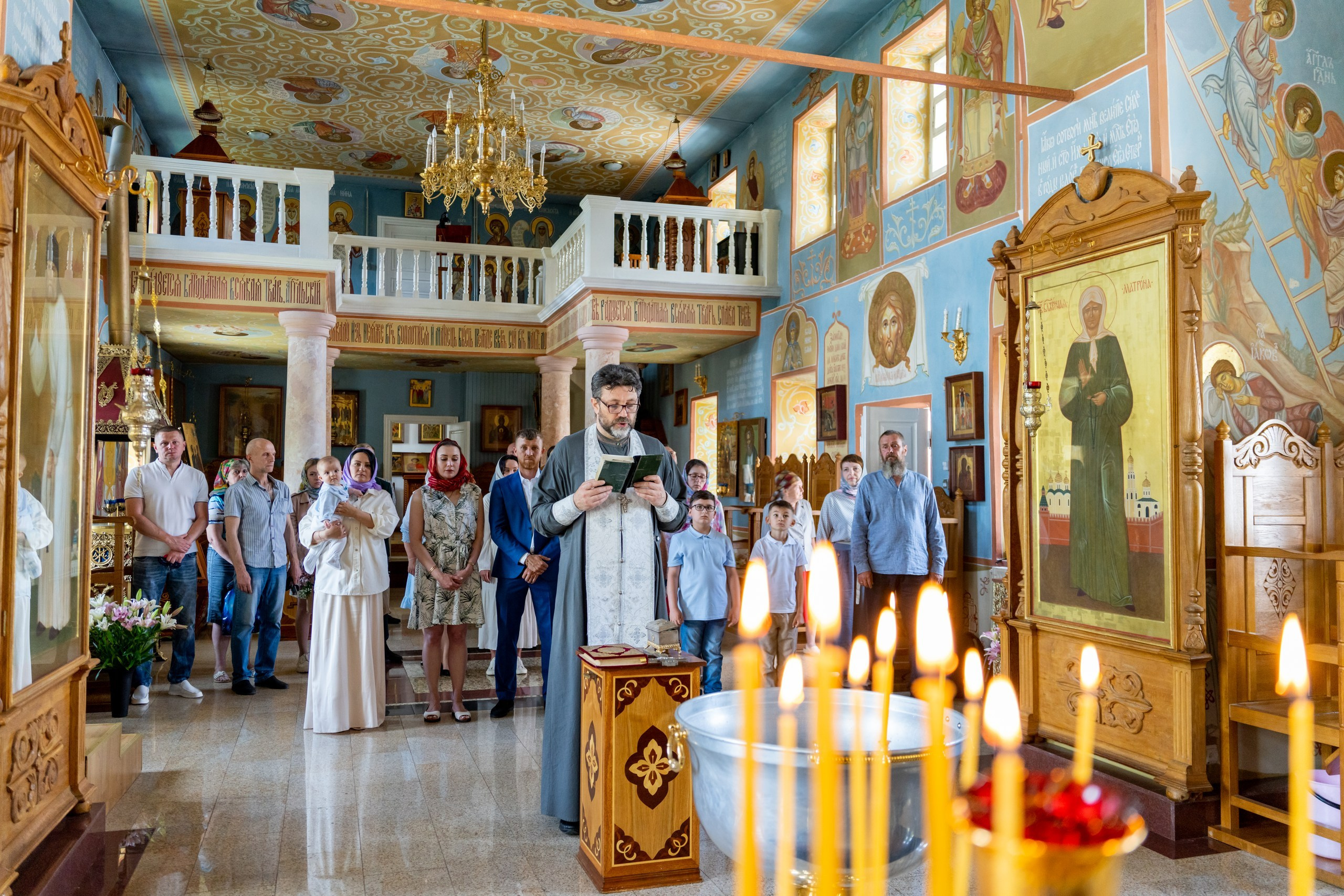 Фотосъёмка крестины. Видеограф Алексей Жарков