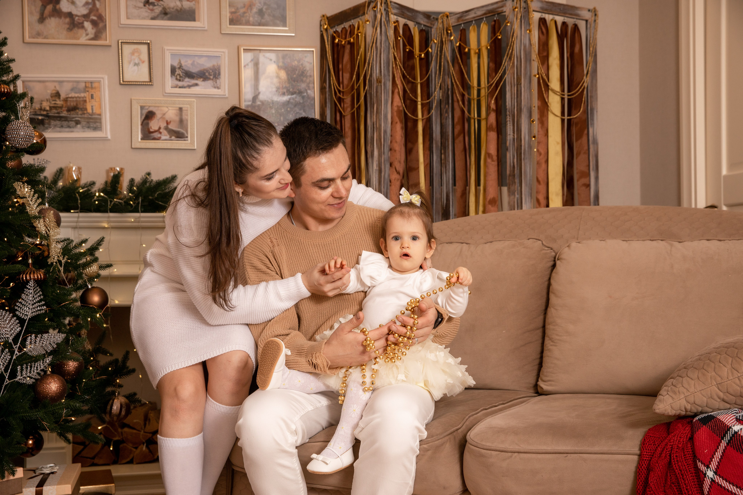 Первые новогодние для Катюши. Фотограф в Железнодорожном и Балашихе