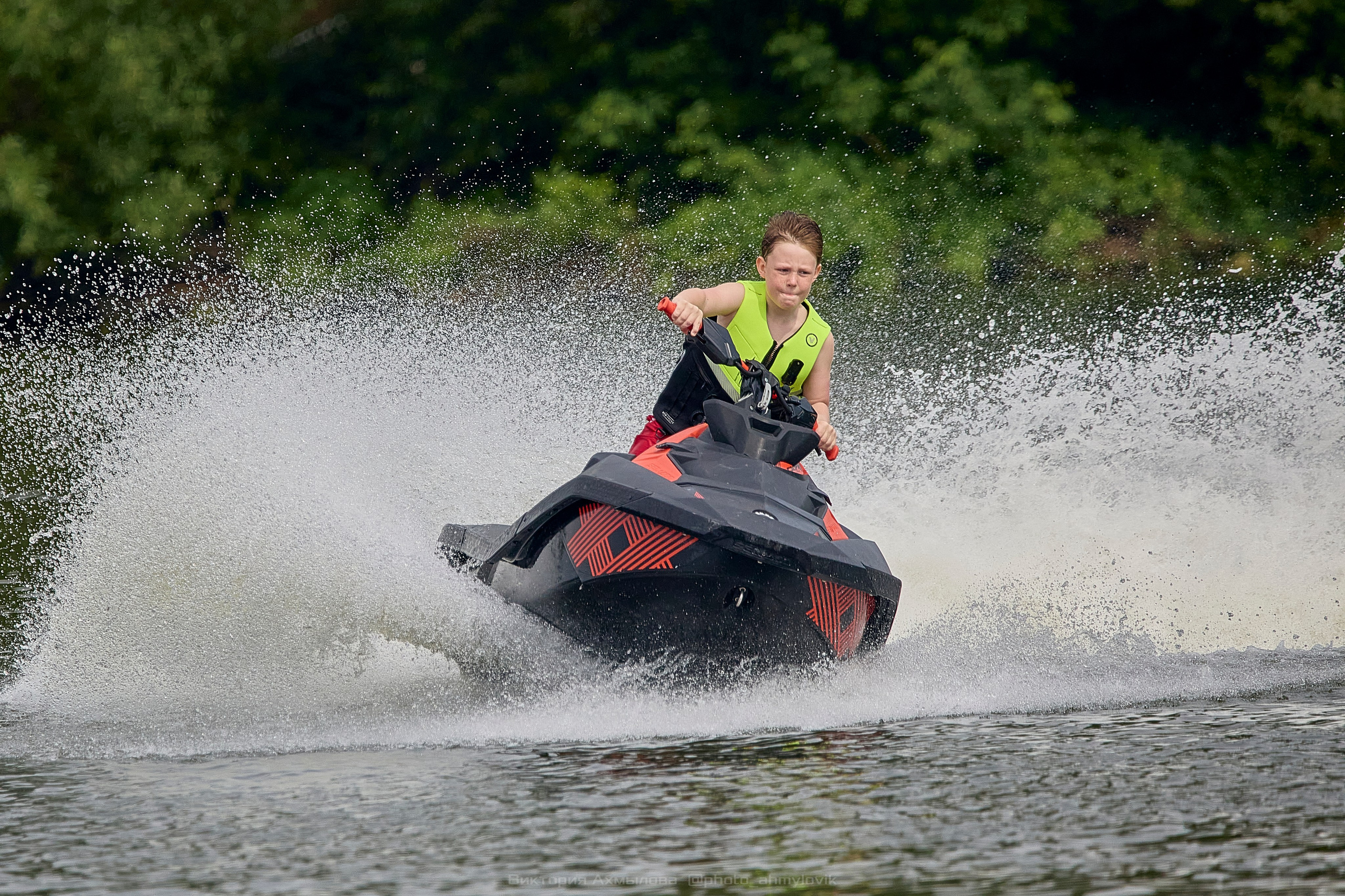 Аквабайки на Северке. Виктория Ахмылова. Фотограф в Москве