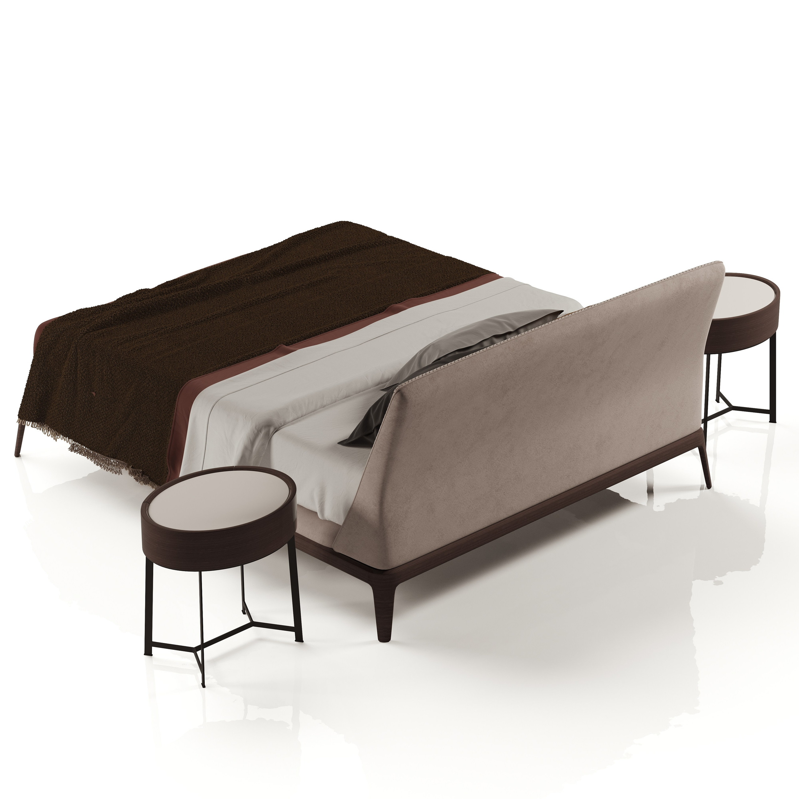 профессиональная предметная визуализация кровати POLIFORM