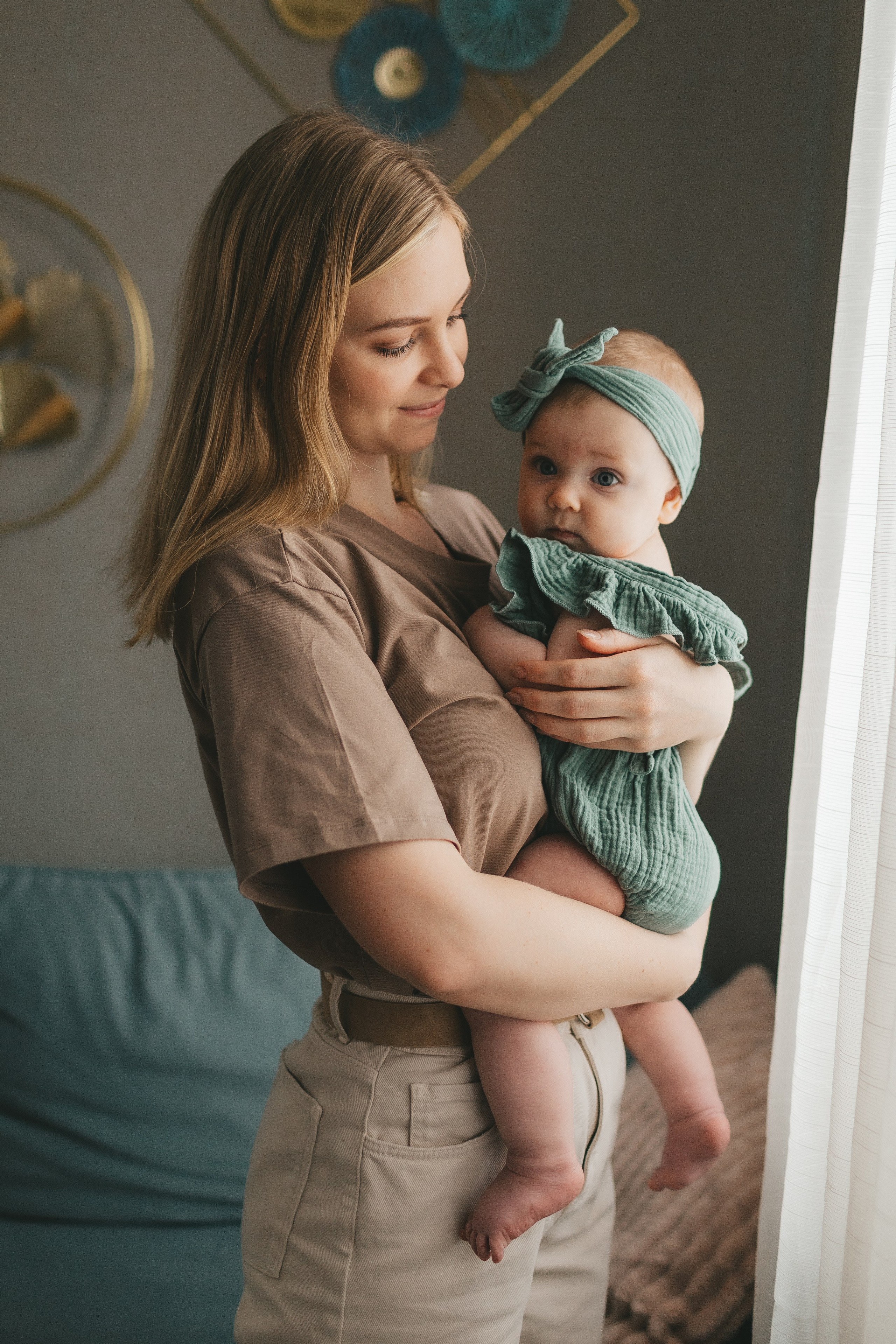 Женя, Юля и Вероника (домашняя фотосессия). Семейный и детский фотограф и видеограф в Москве, Дрокина Наталья