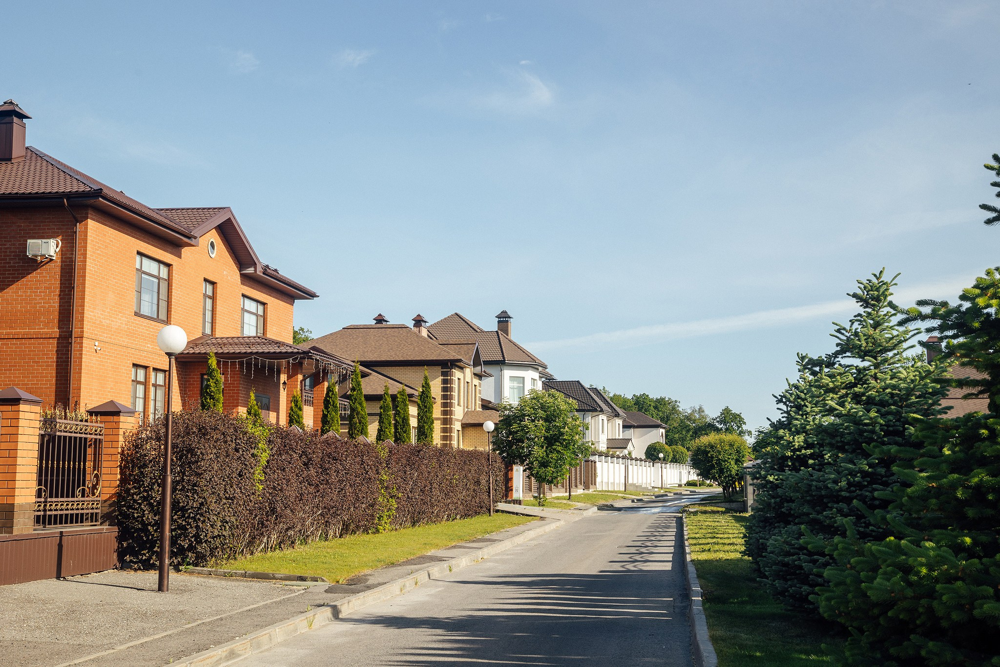 Съёмка загородного посёлка. Фотограф для бизнеса. Павел Козырь