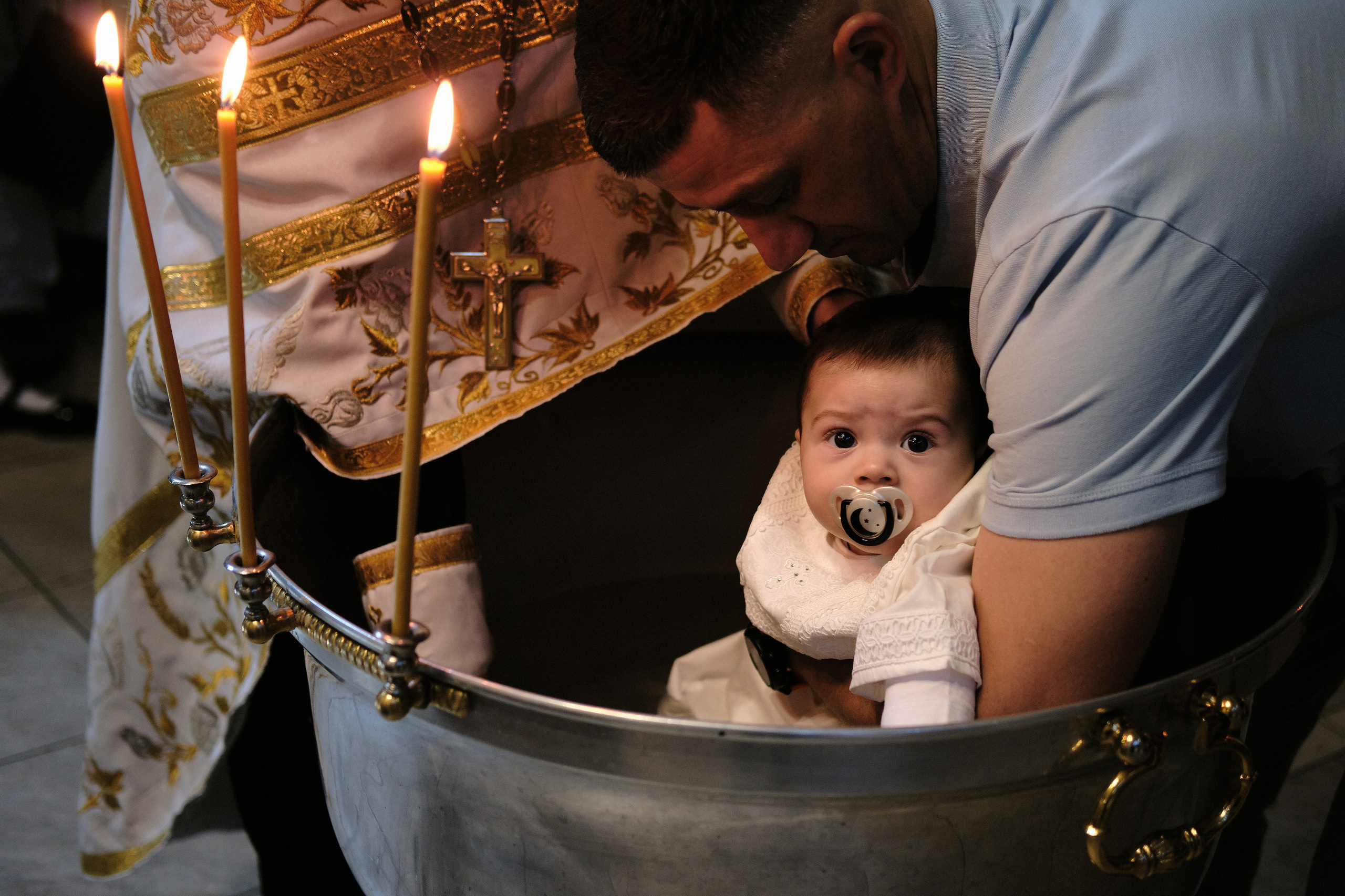 Крещение младенца. Фотограф в Анапе и Краснодаре Тина