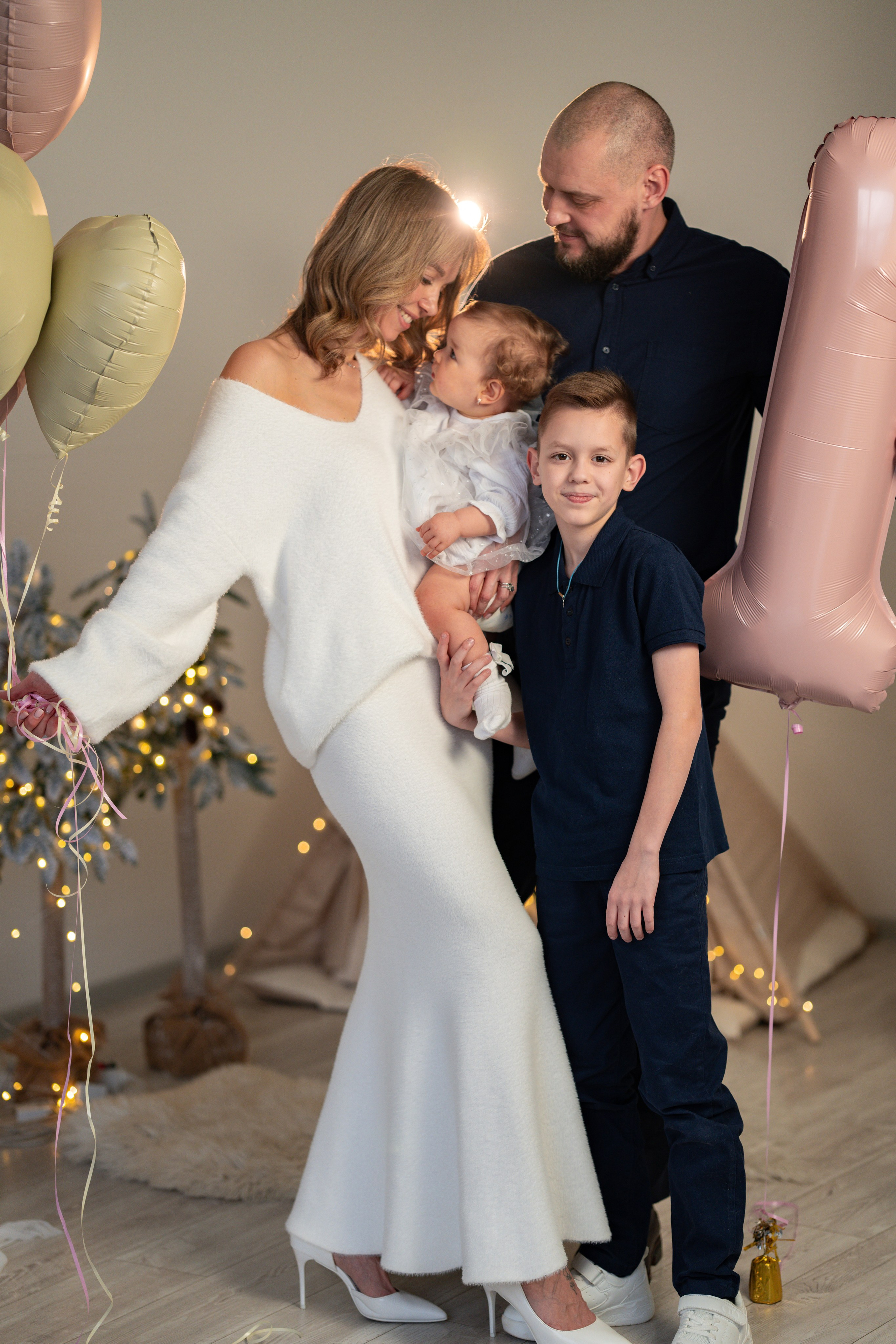 Годик прекрасной малышки Марики. Семейный и портретный фотограф в Санкт-Петербурге Татьяна Гримоть