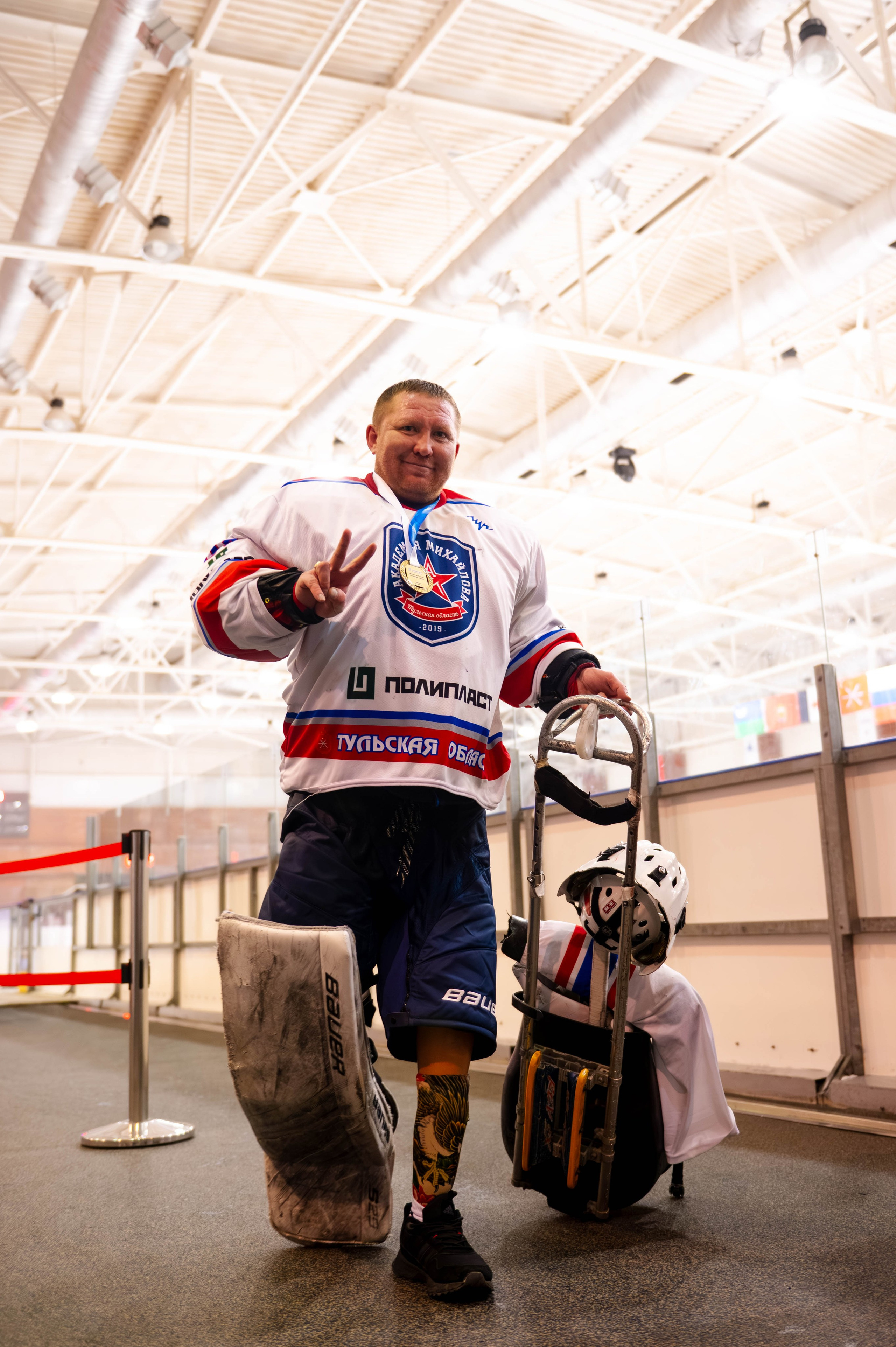 ЧР по хоккею следж. Алексин, 2025. Спортивный фотограф в Туле и Тульской области. Файсханова Фото Спорт