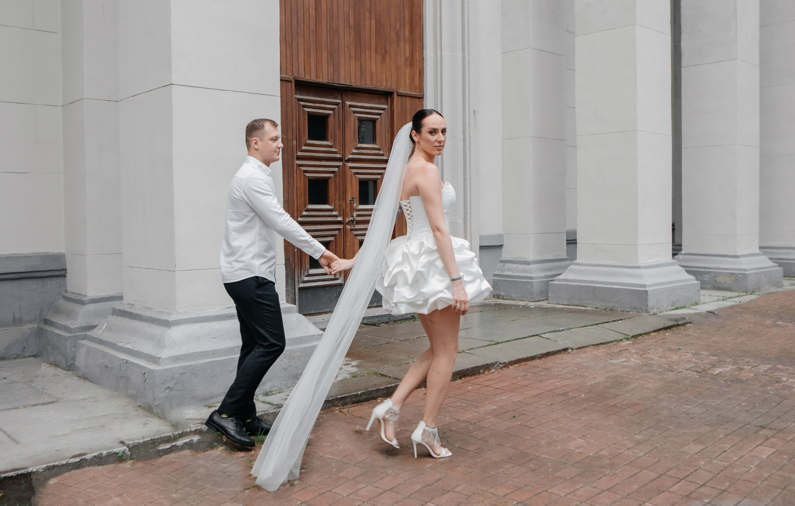 Свадебная прогулка Сергей и Вика. Свадебный и семейный фотограф Ибрагимова Мария из Екатеринбурга