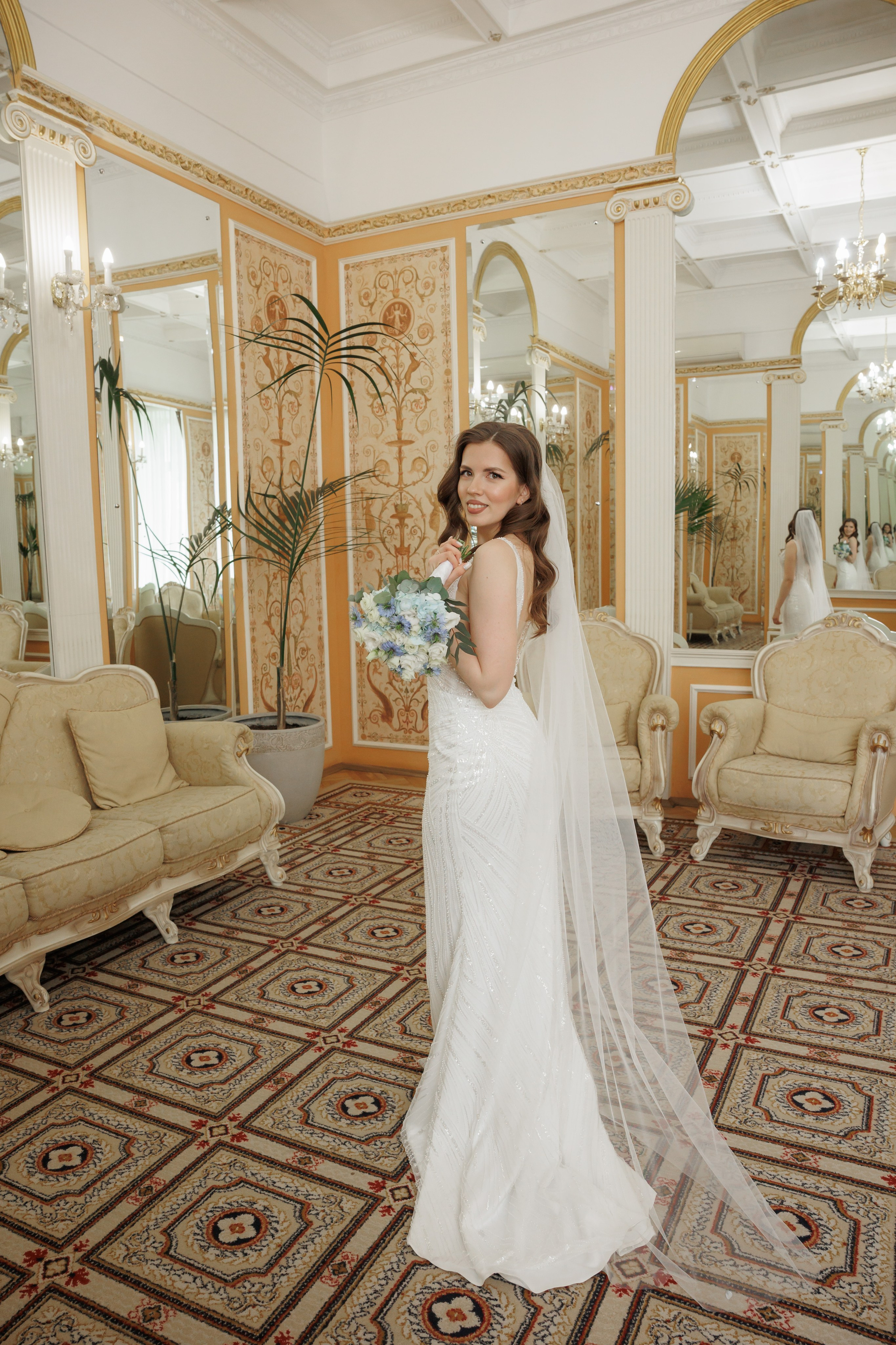 Даша и Дима, Грибоедовский ЗАГС. Свадебный и репортажный фотограф (Москва, Королев и другие)