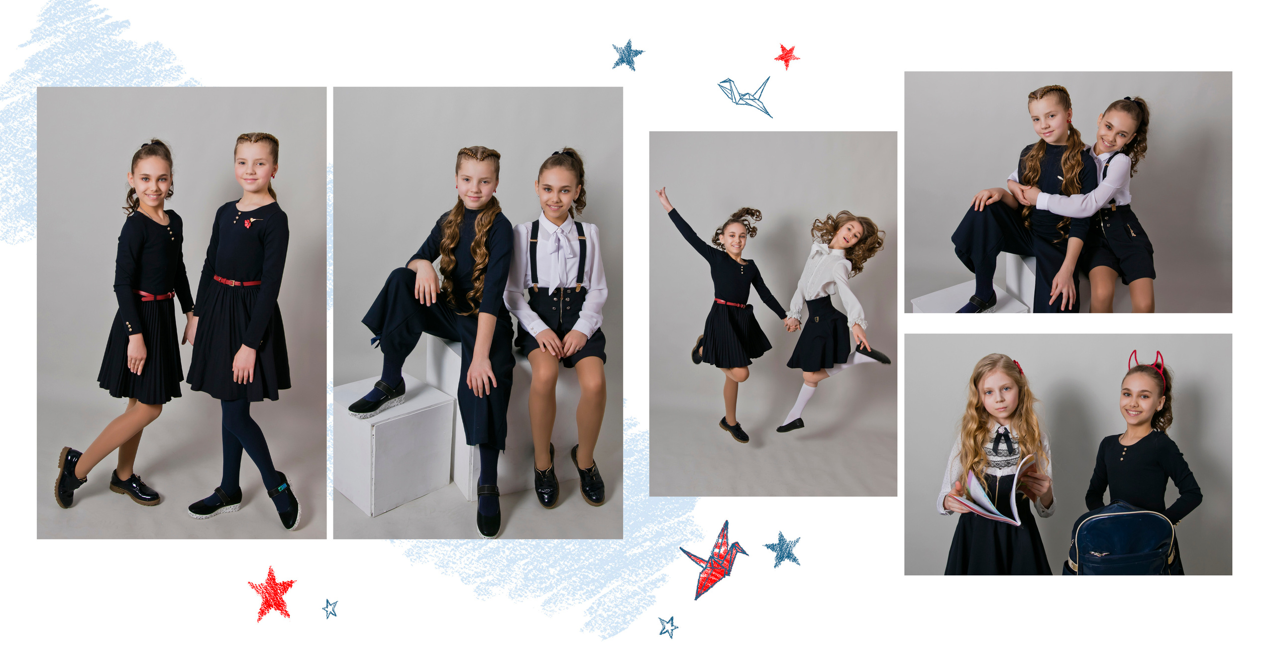 Альбом «ИНДИВИДУАЛЬНЫЙ». Школьный и детский фотограф в Москве Федосеева Ольга