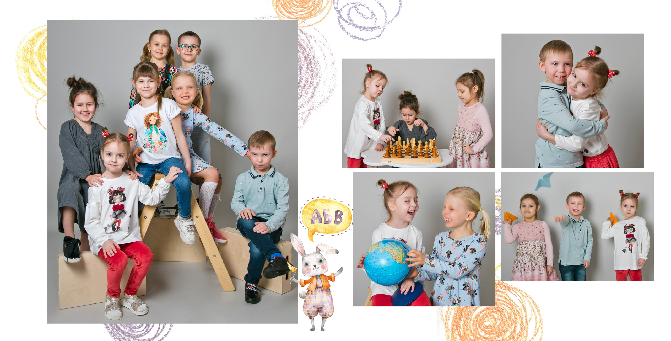 Альбом «СТАНДАРТ». Школьный и детский фотограф в Москве Федосеева Ольга