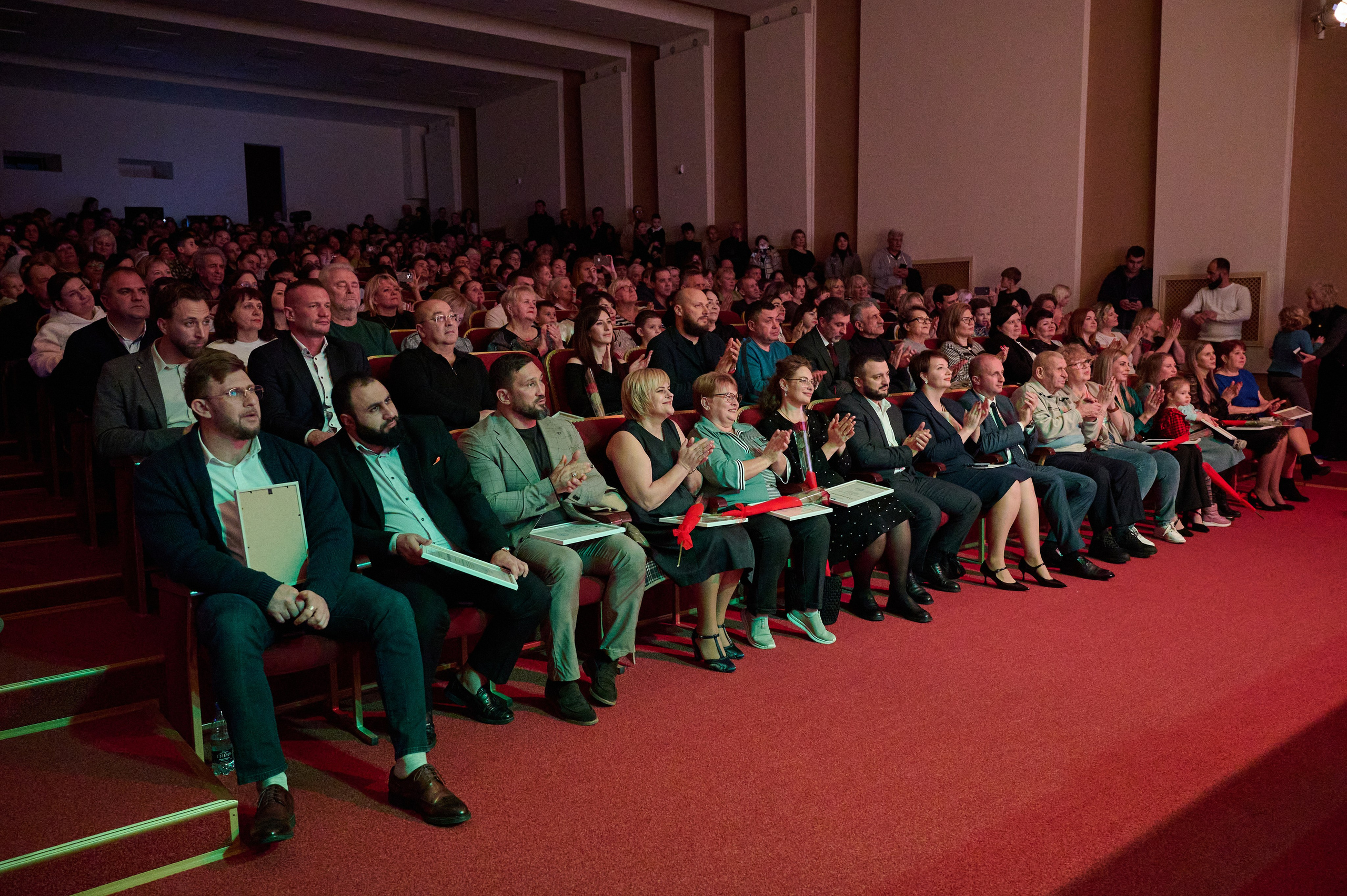 Новогодний концерт. Жизнь курорта Кабардинка в фотографиях