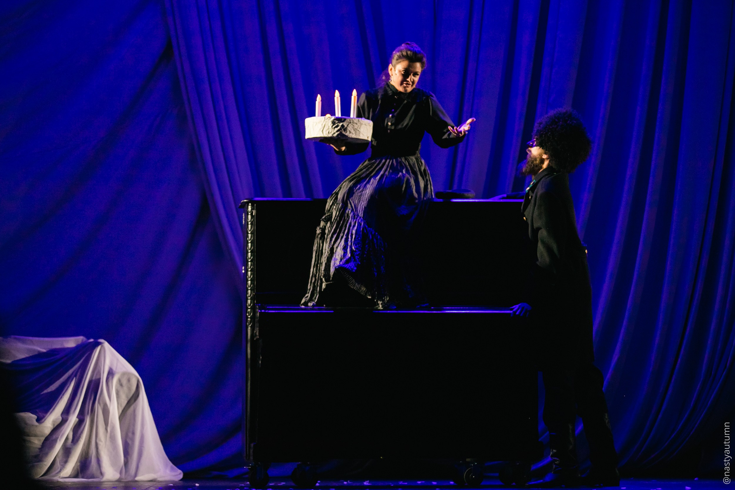 Генеральный прогон «Маяковский. Я сам.». Репортажный и концертный фотограф в Москве Анастасия Осень