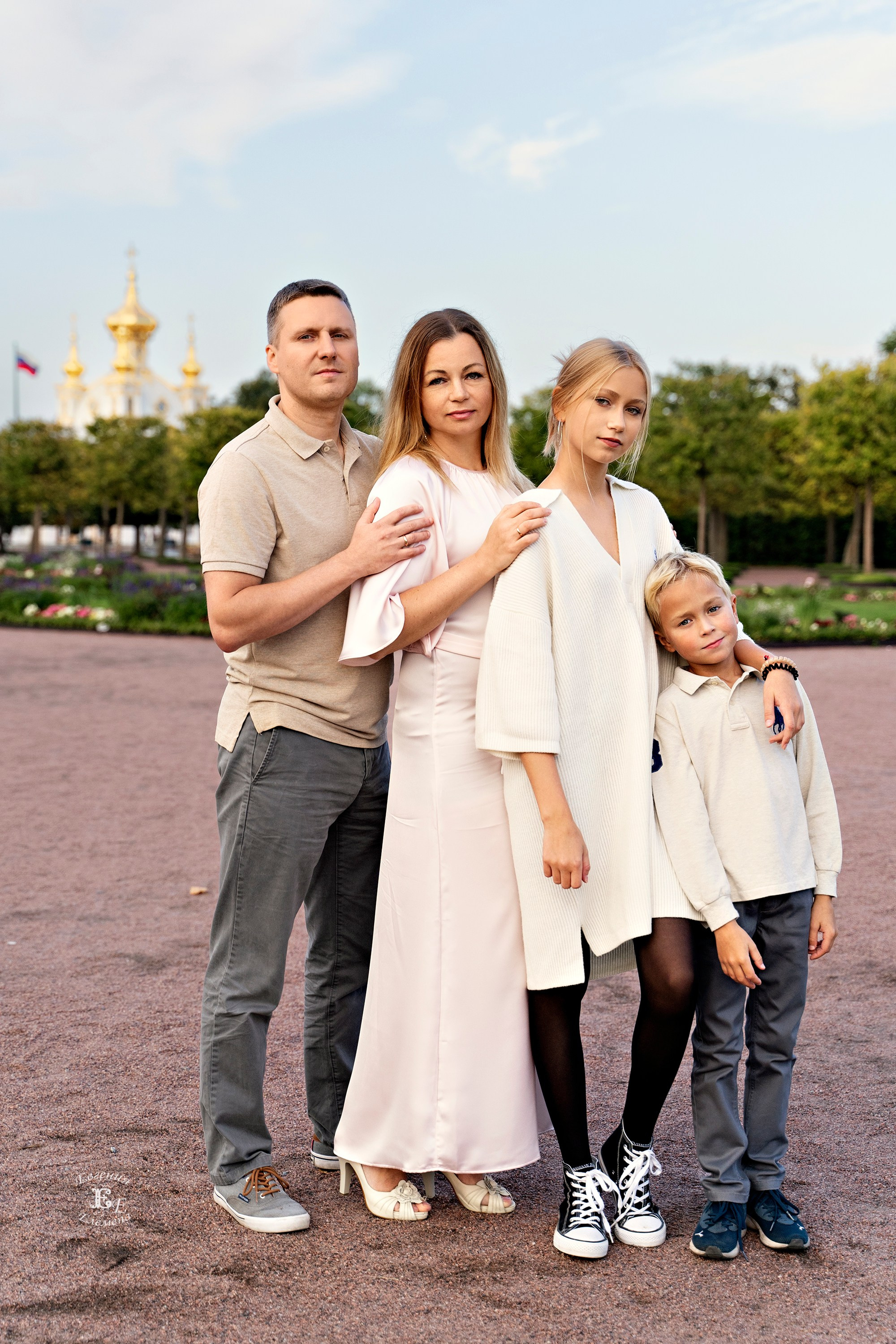 Уличная съёмка. Семейный и портретный фотограф в Санкт-Петербурге Евгения Елемена