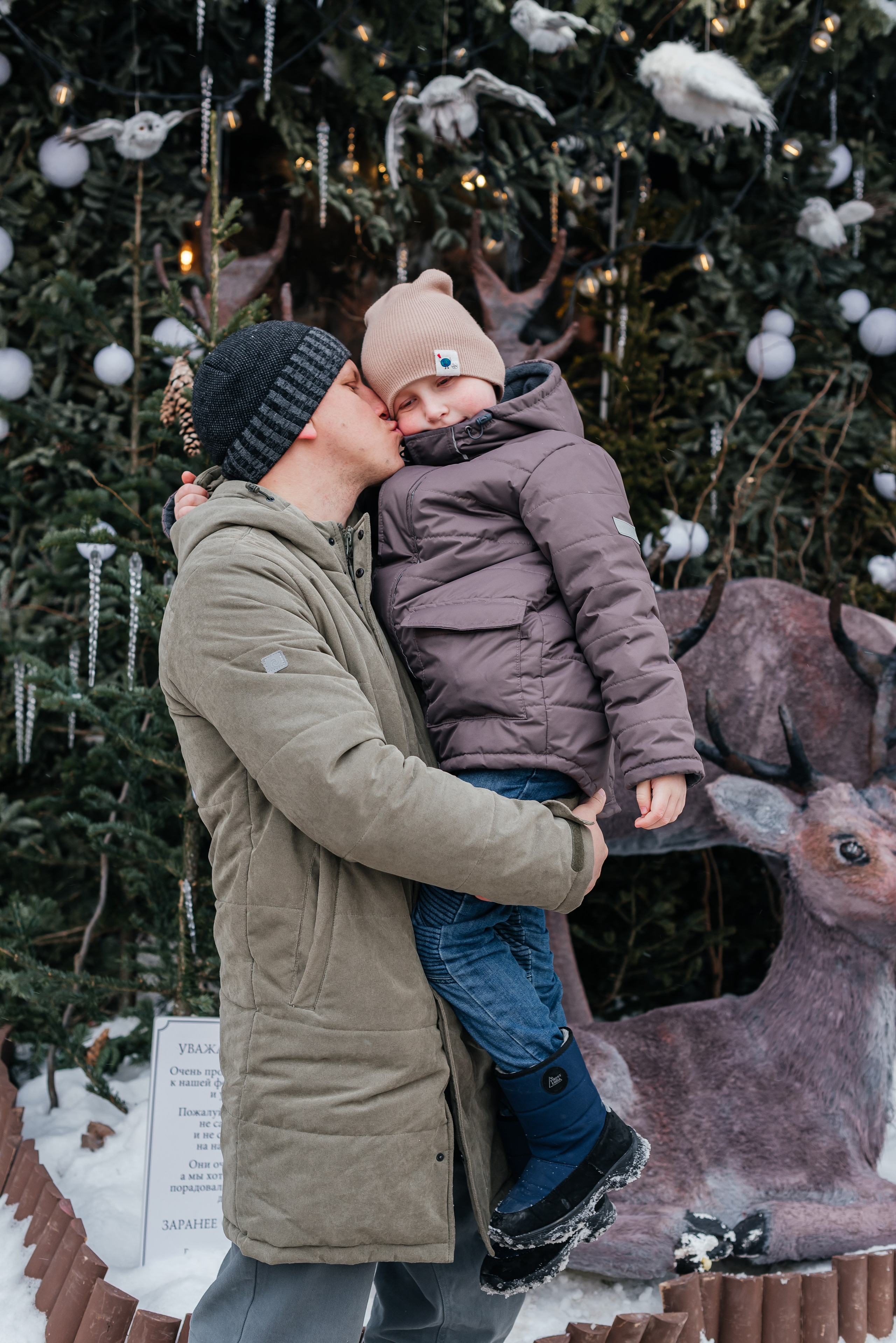 Снежное утро. Фотограф в Новосибирске Юлия Туманова