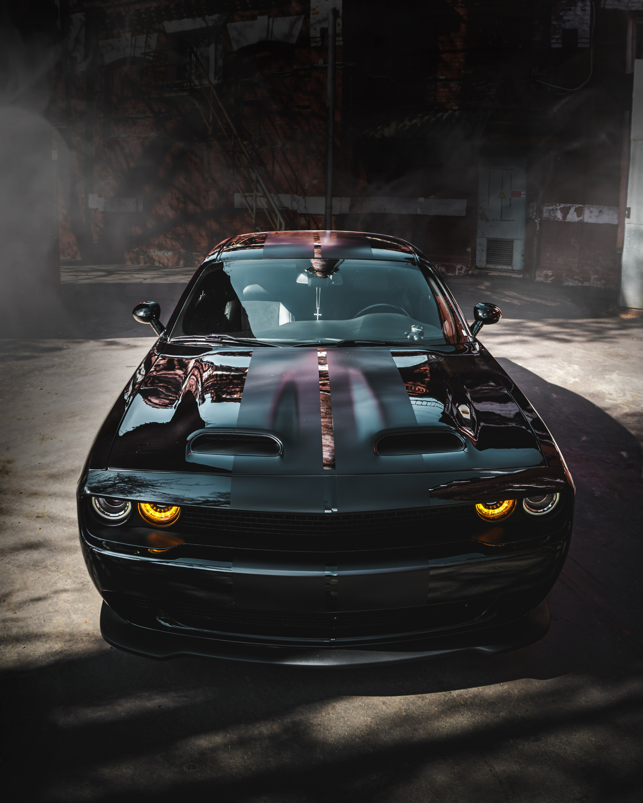 CHALLANGER & CORVETTE. Автомобильный фотограф в Москве