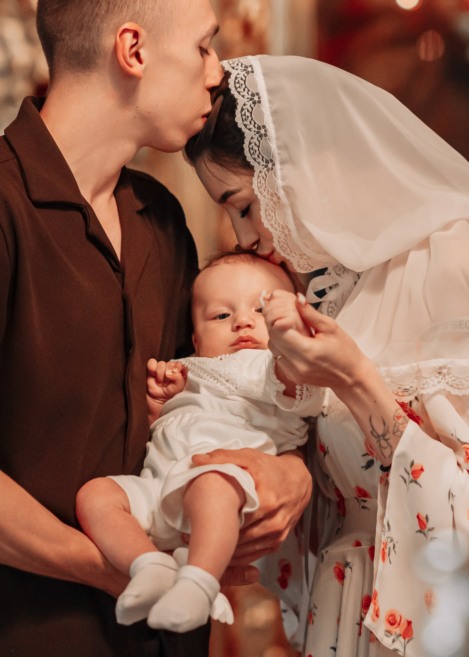 Таинство Крещения. Крамер Юлиана детский и семейный фотограф