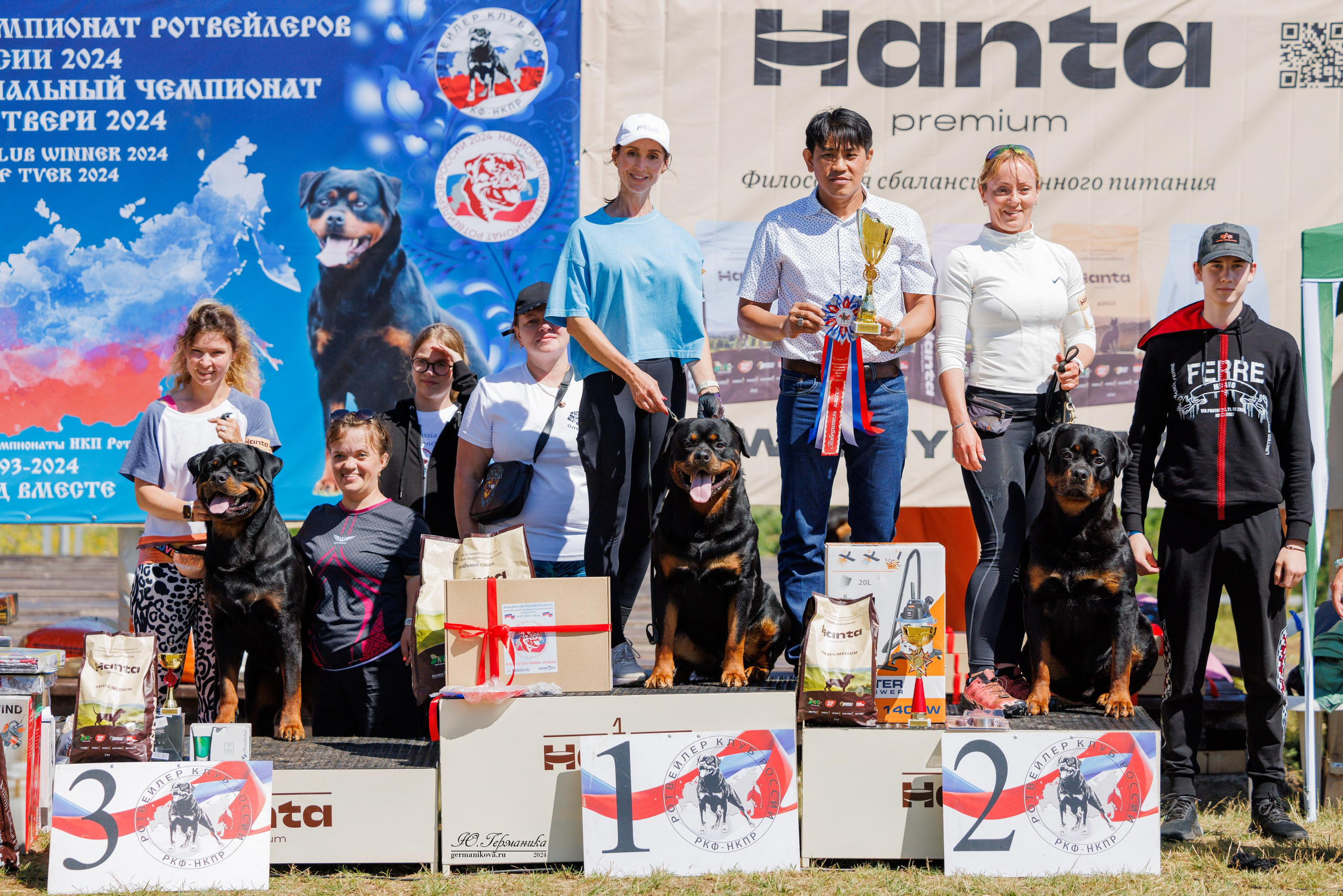 ПК и КЧК ротвейлеры Тверь 6-7.07.2024. Фотограф-анималист Юлия Германика