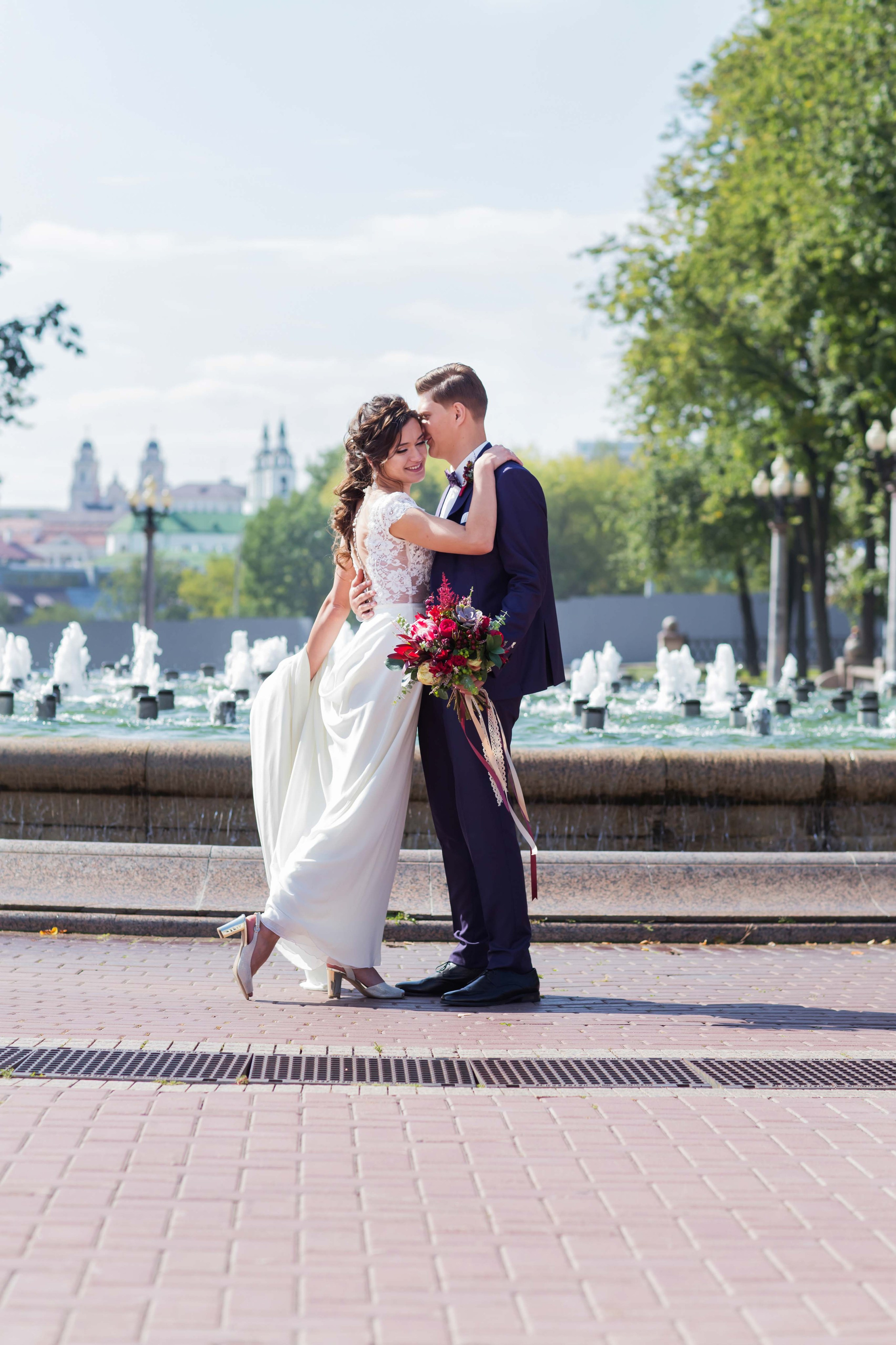 Свадебная фотосессия Александра и Кристины. Видеограф на свадьбу Минск Андрей Щербо