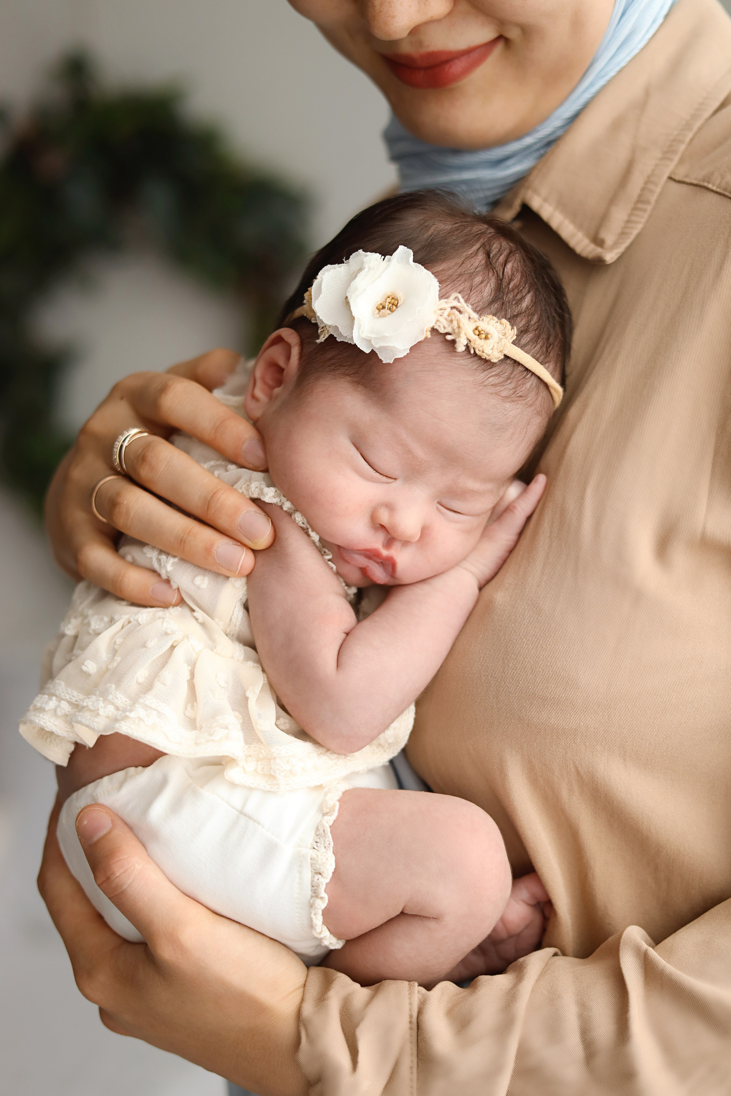 Ньюборн съемка Элины, творческий пакет. Фотограф новорожденных Москва. Ньюборн фотограф Москва