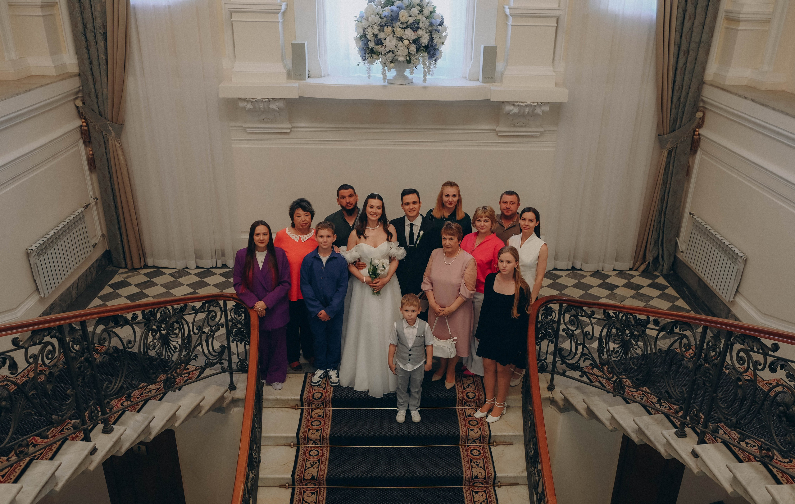 Роспись во 2 дворце. Ксения и Иван. Семейный и свадебный фотограф в Санкт-Петербурге Яна