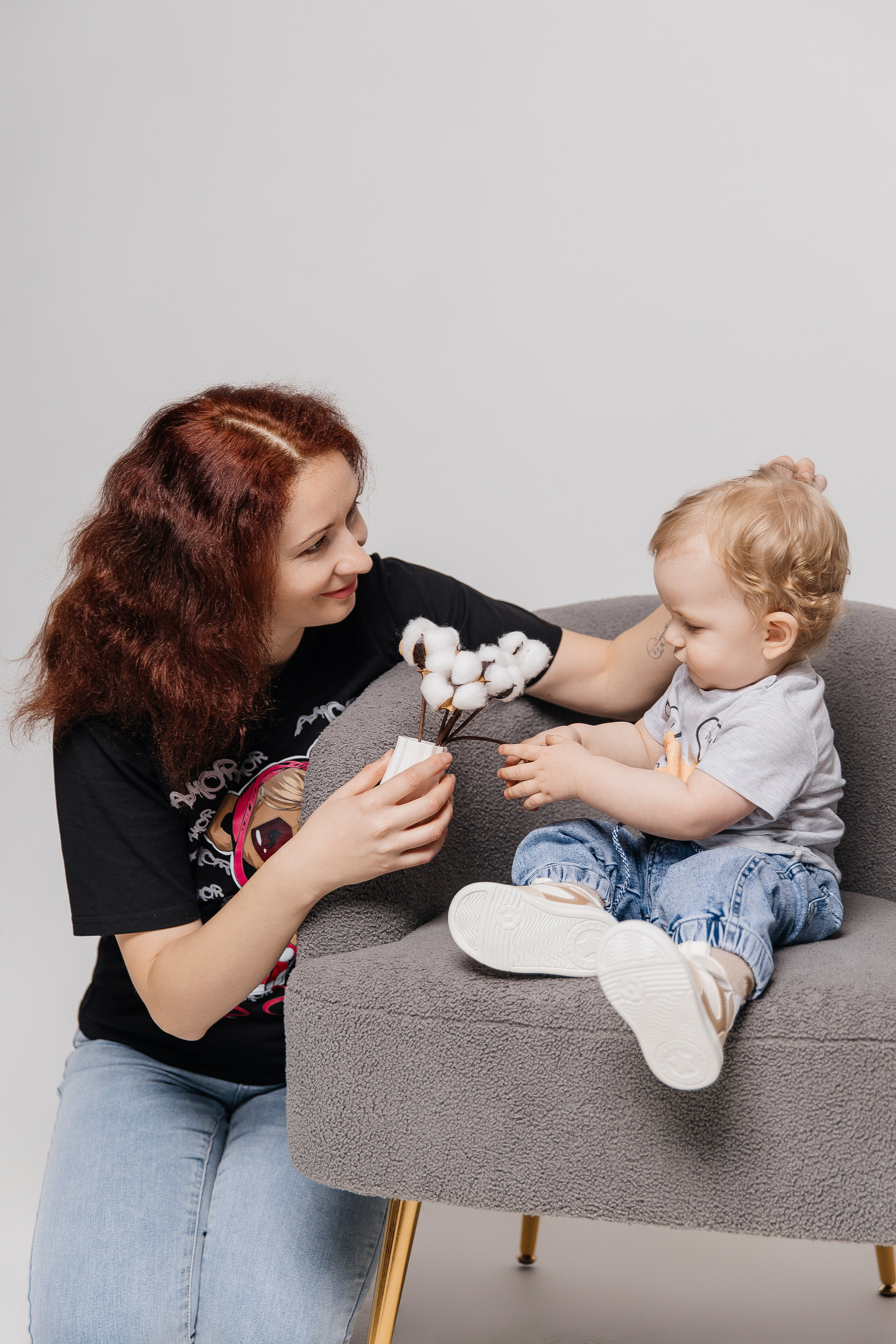 Семейная в студии 2. Семейный и Детский фотограф г. Москва, г. Борисоглебск