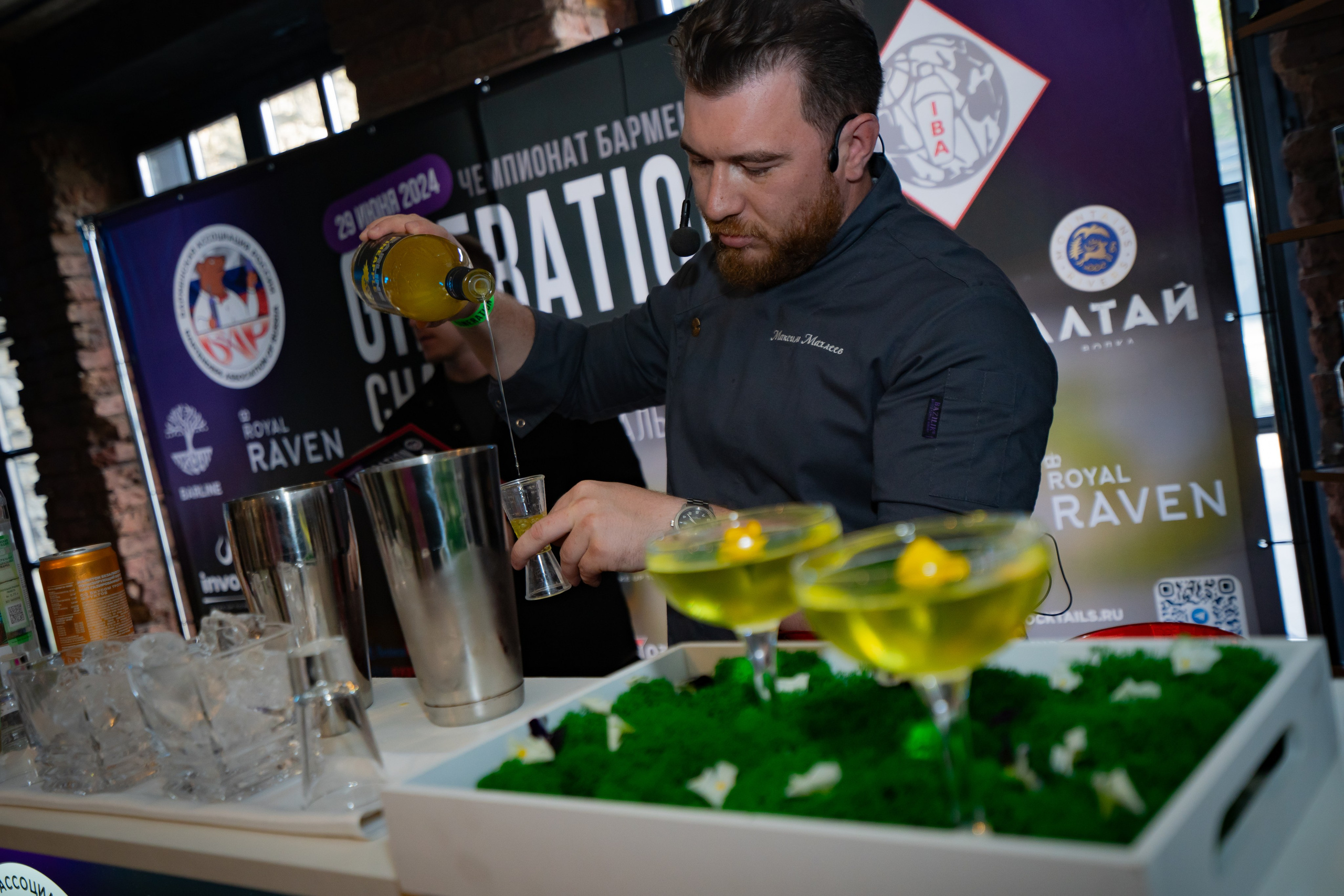 Чемпионат барменов Gineration Challenge 2024. Фото / Видеосъемка в Москве