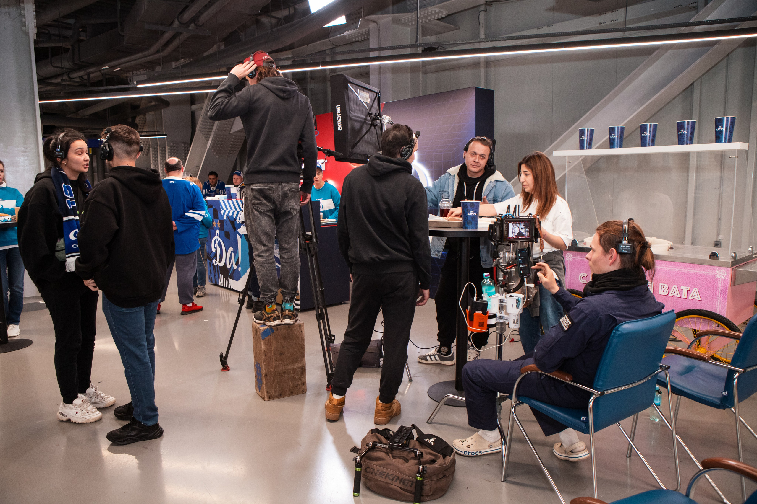 Бэкстейдж OLIMPBET. Фотограф в Москве и Московской области