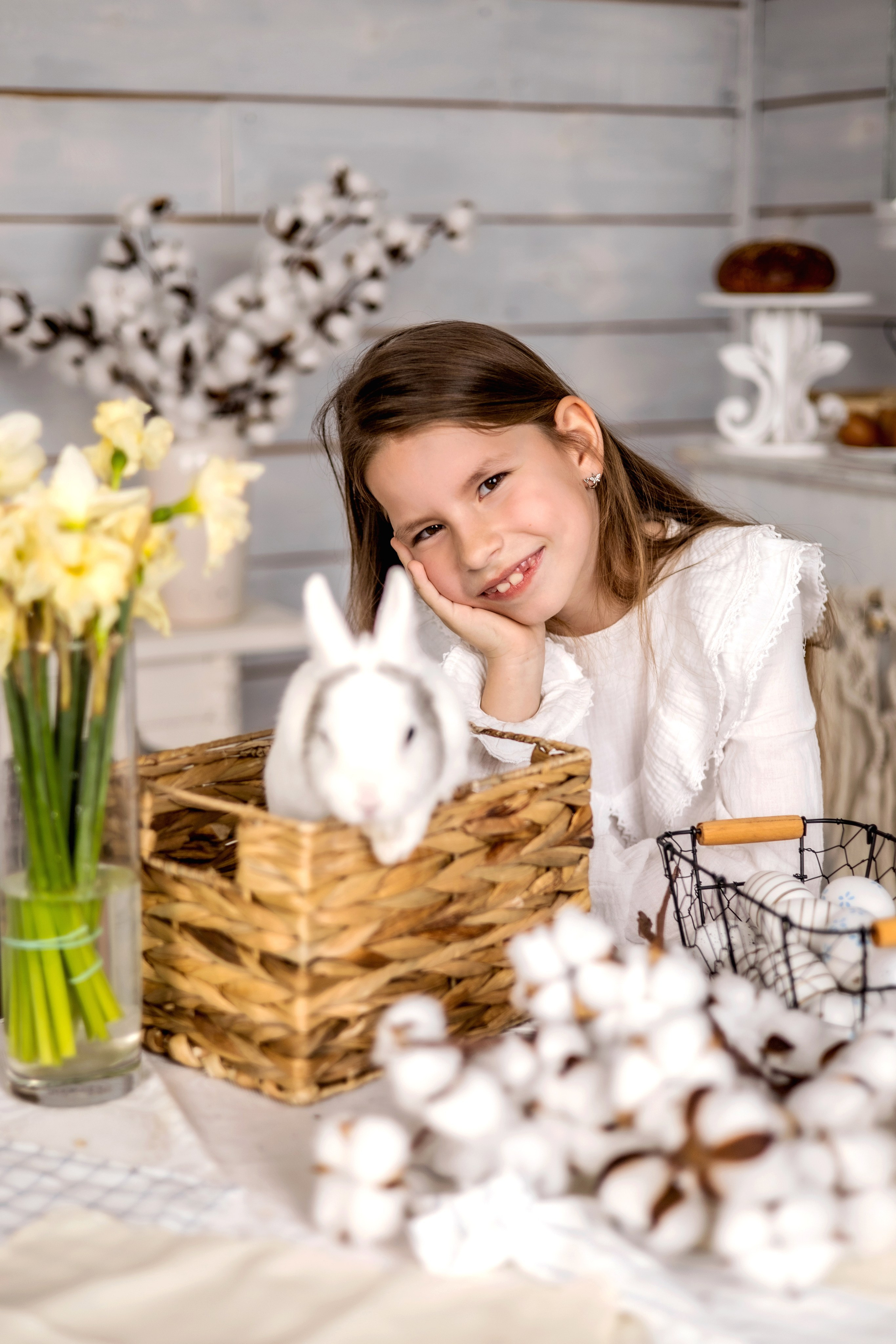 Пасхальный детский фотопроект 2024. Фотограф Надежда Лукьянова