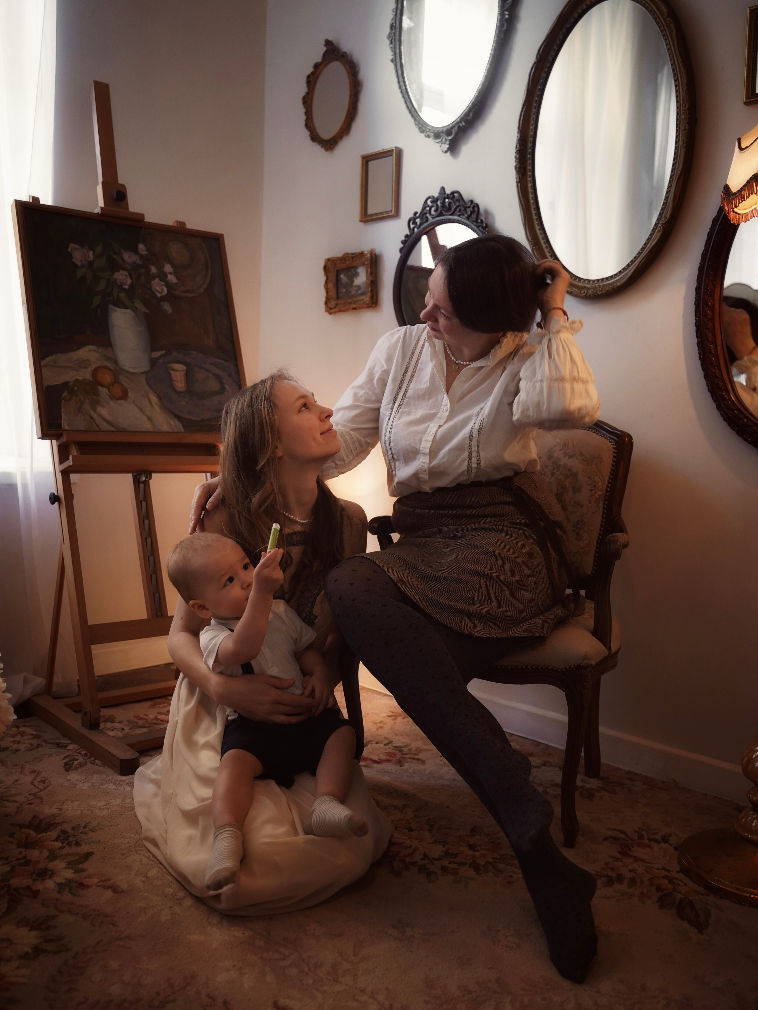 Семейные узы. Александра Верминская | Винтажный фотограф Санкт-Петербург