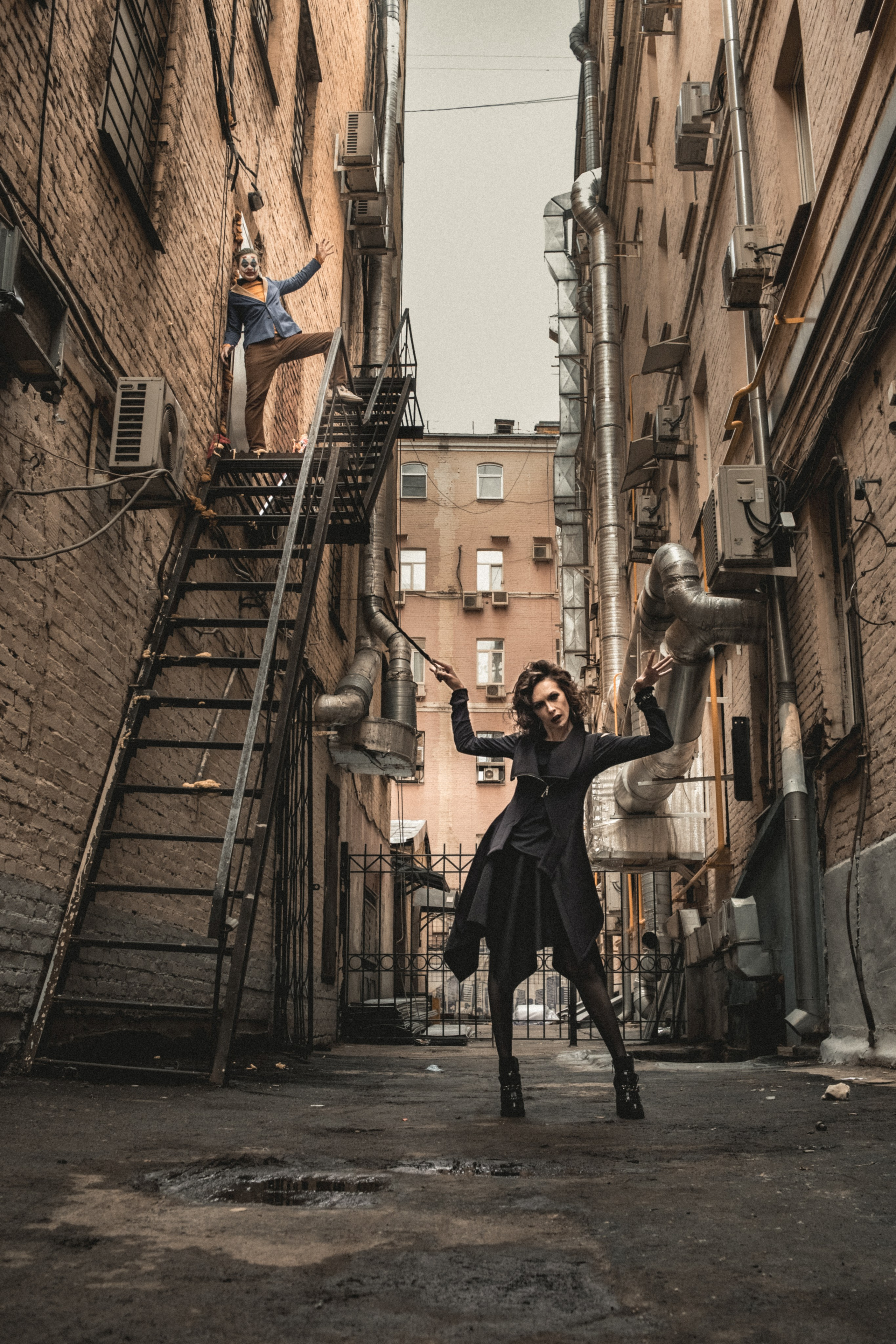 Схватка Джокера и Беллатрисы. Портретный фотограф в Москве Виталий Сабирзянов