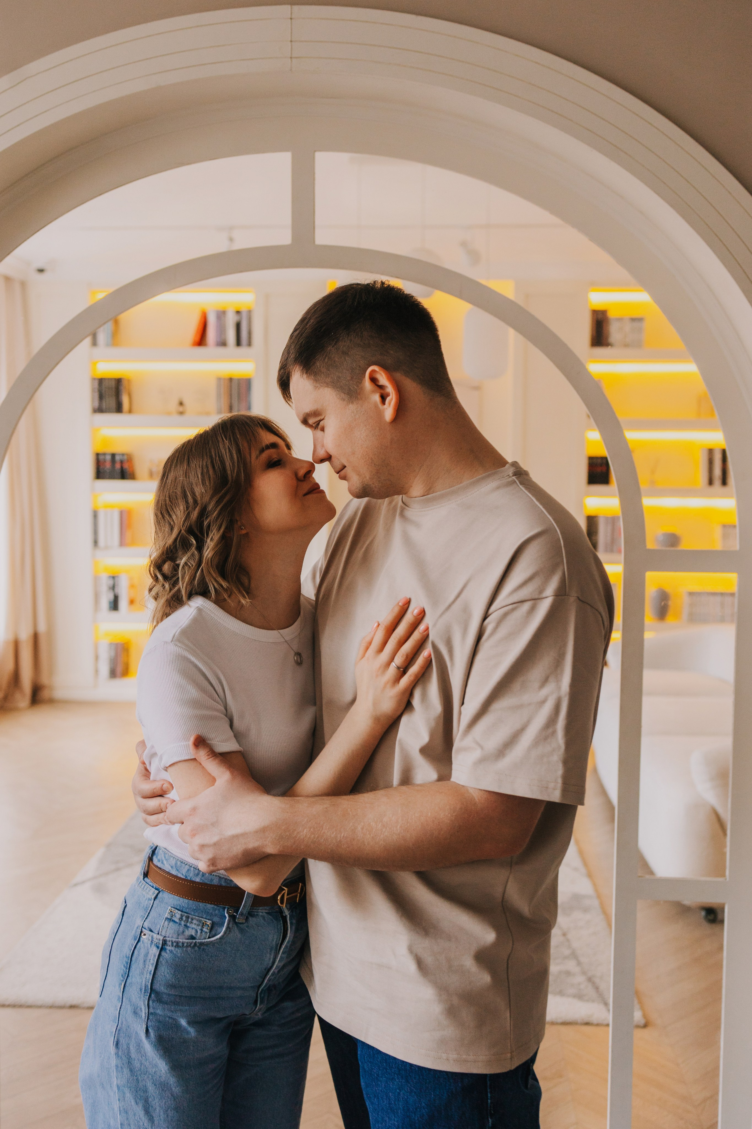 Большая семья. Домашняя фотосессия