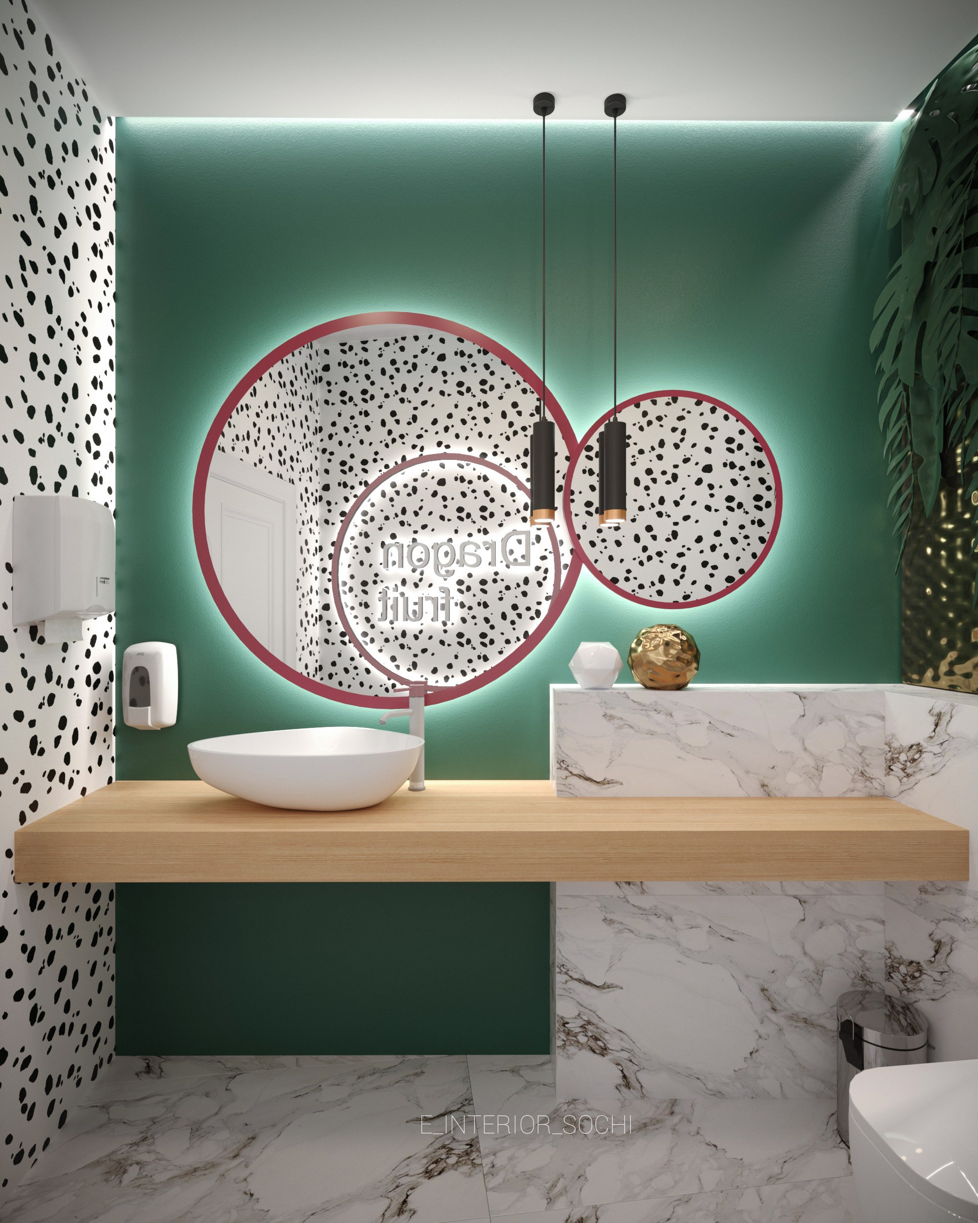 BEAUTY_KOVORK_AMAZON. Дизайн интерьера Евгения Тисленко