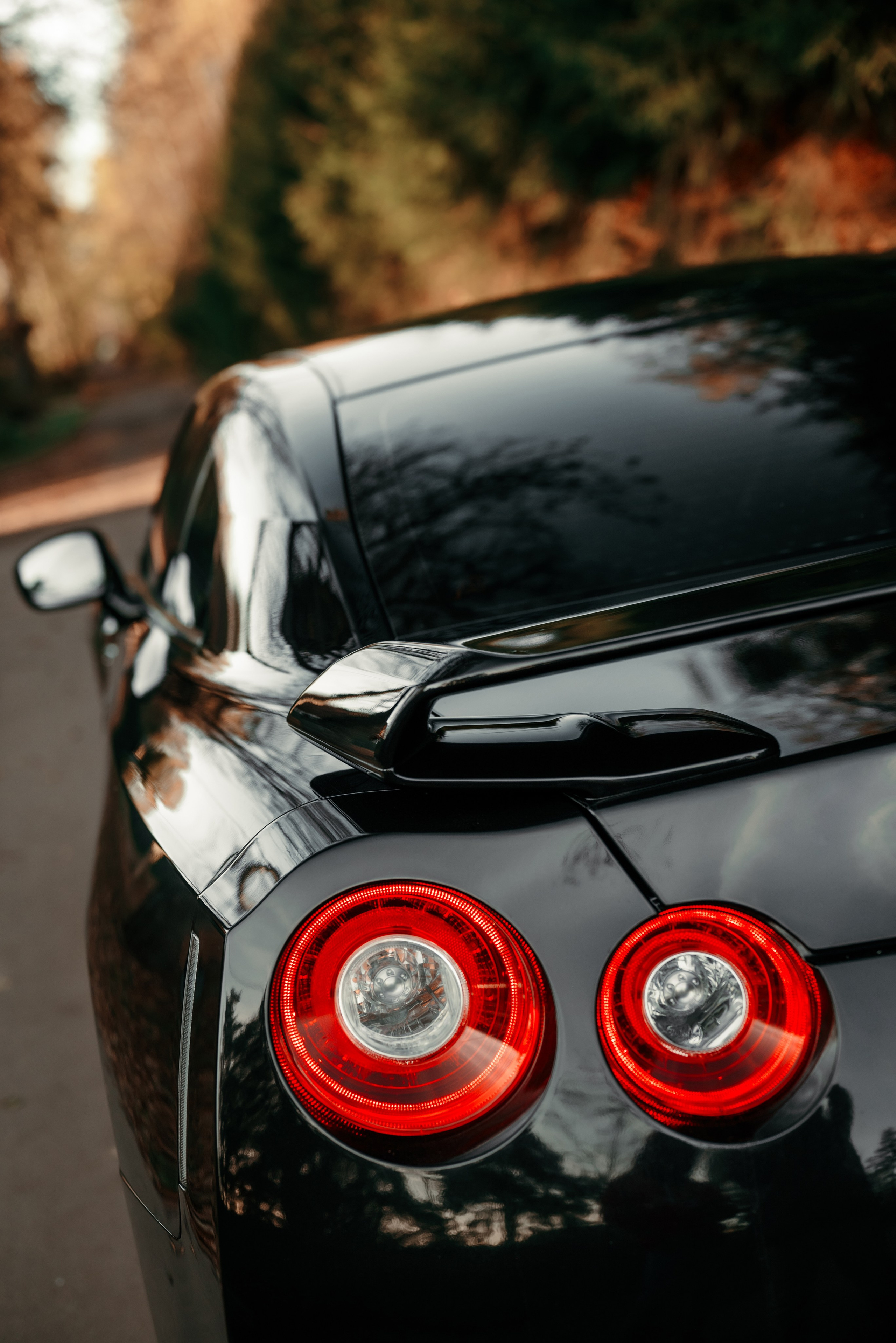 Nissan GT-R35 autumn vibe. DeLorein