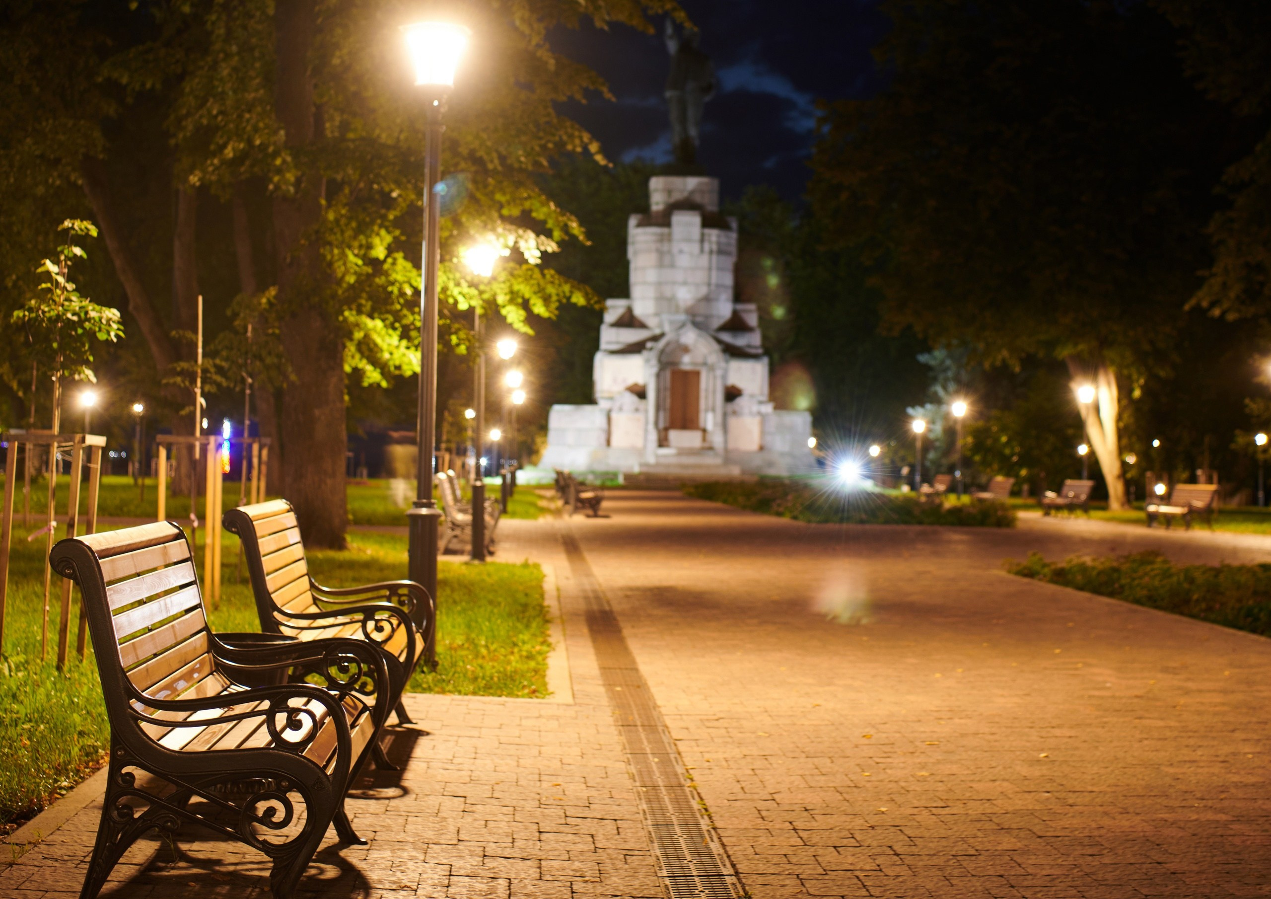 Уличное освещение и мебель. Ольга Чёкотова (Фотограф Кострома)