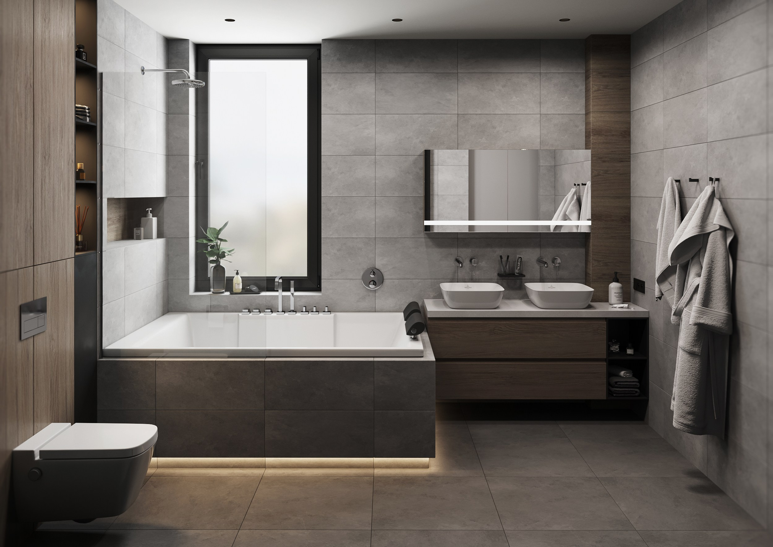 Староникольское. Дизайн архитектурное бюро the Squares. 3D визуализатор интерьеров Ксения Жарко