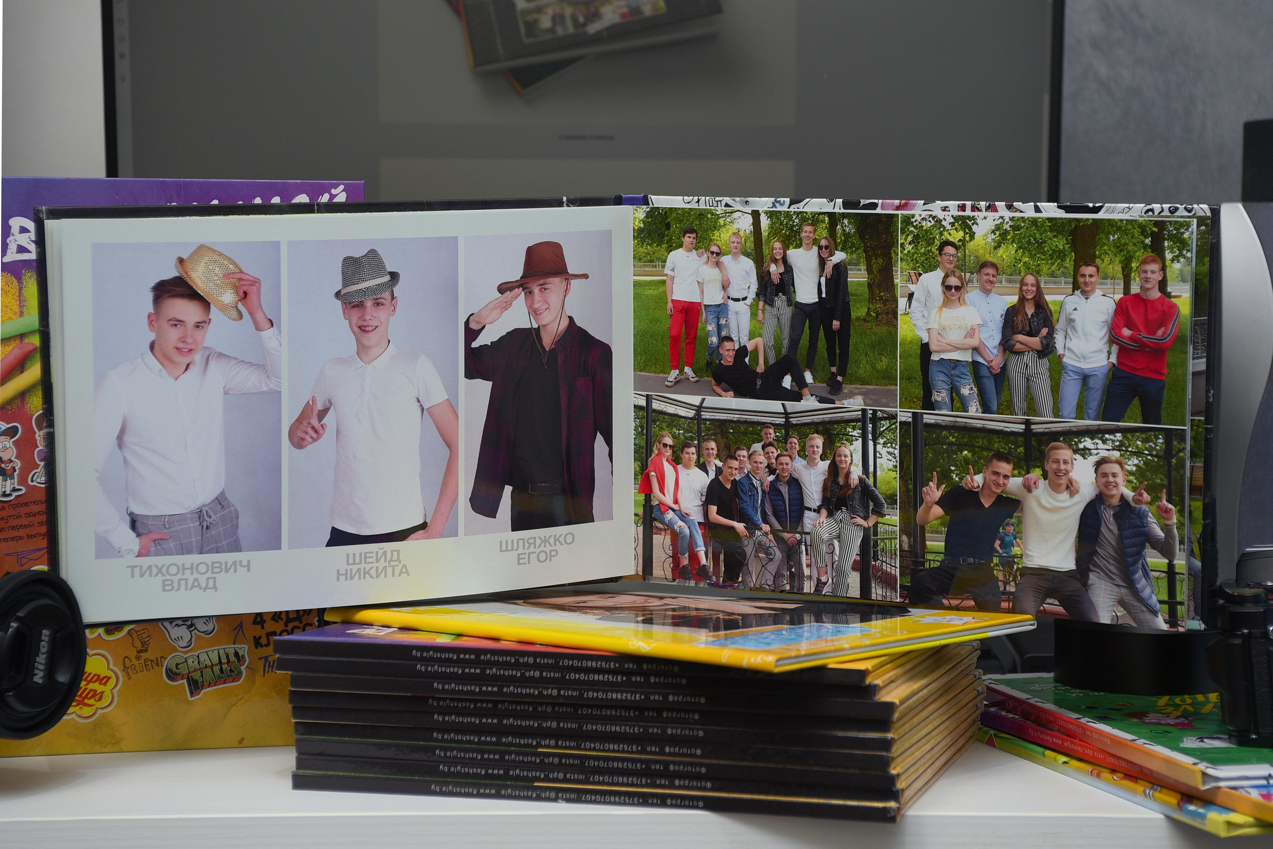 ФОТОКНИГА «СТАНДАРТ V4». Выпускные альбомы в Бресте