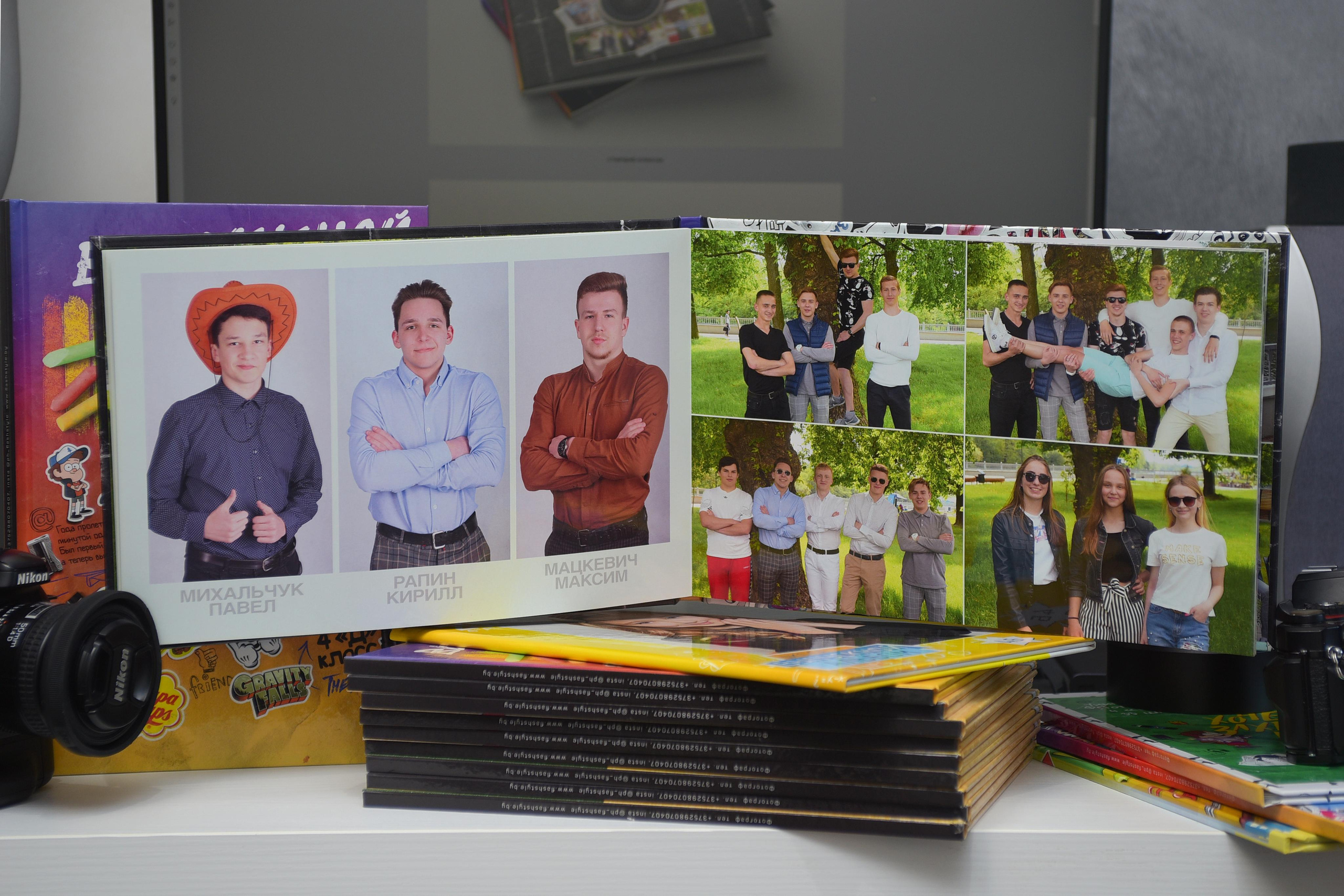 ФОТОКНИГА «СТАНДАРТ V4». Выпускные альбомы в Бресте