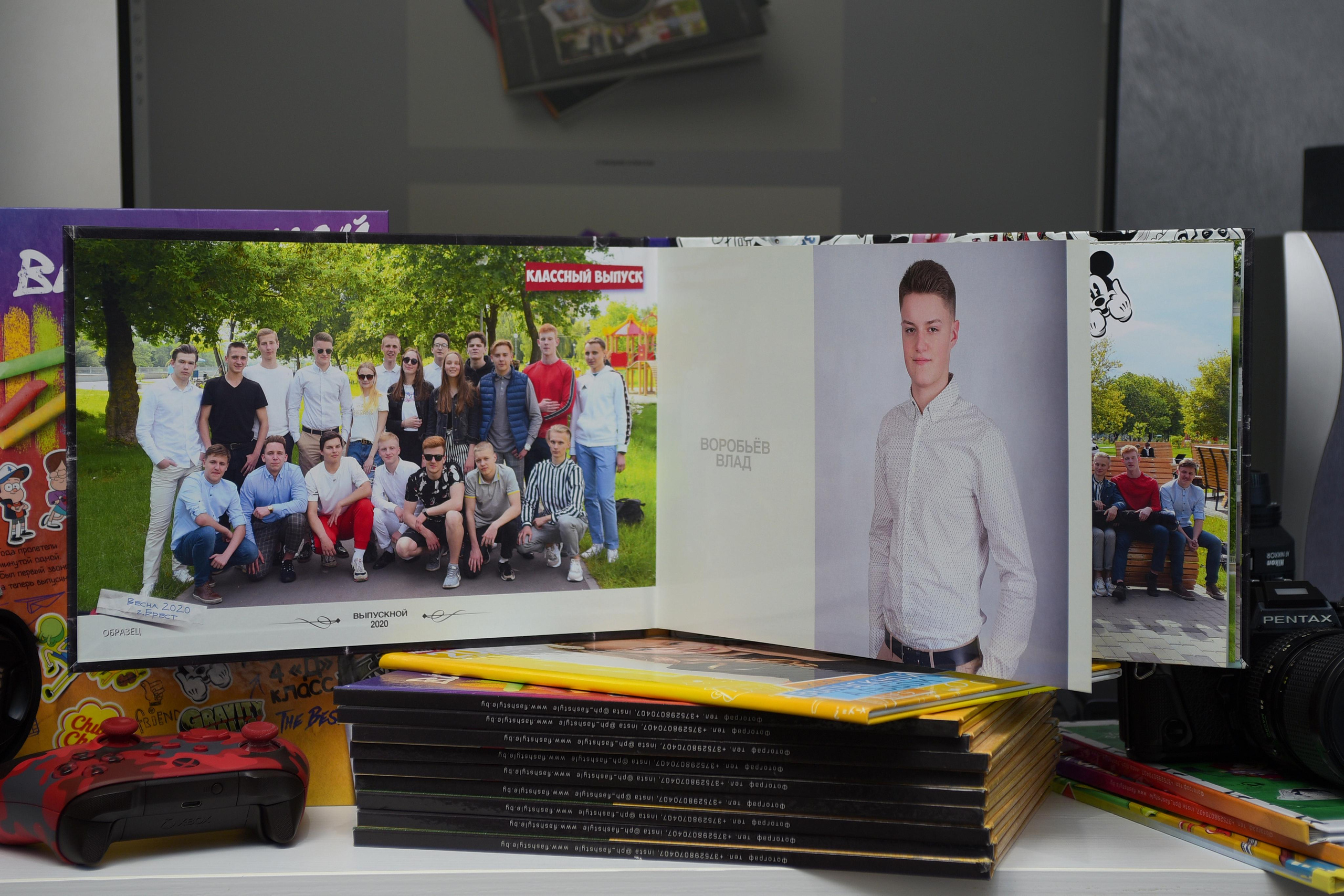 ФОТОКНИГА «СТАНДАРТ V4». Выпускные альбомы в Бресте