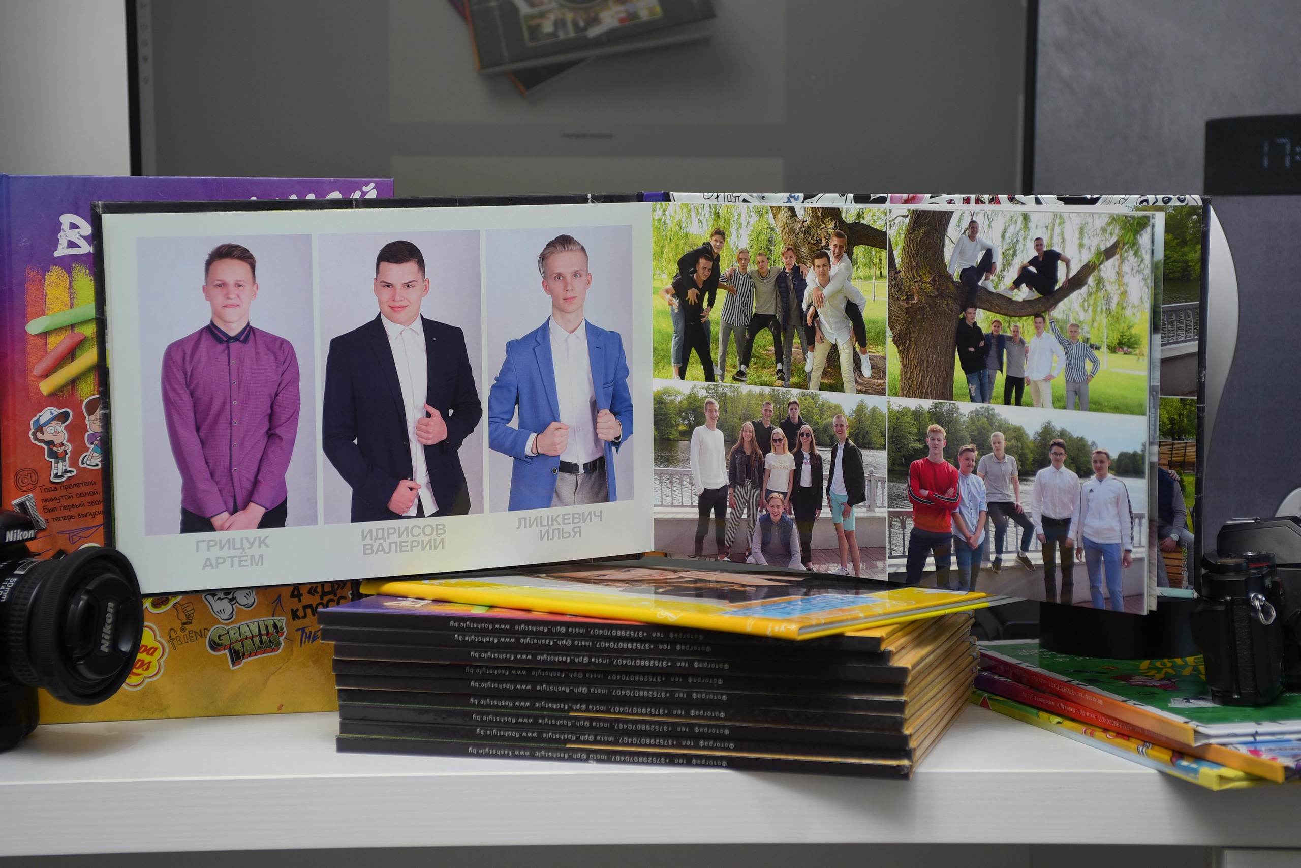 ФОТОКНИГА «СТАНДАРТ V4». Выпускные альбомы в Бресте