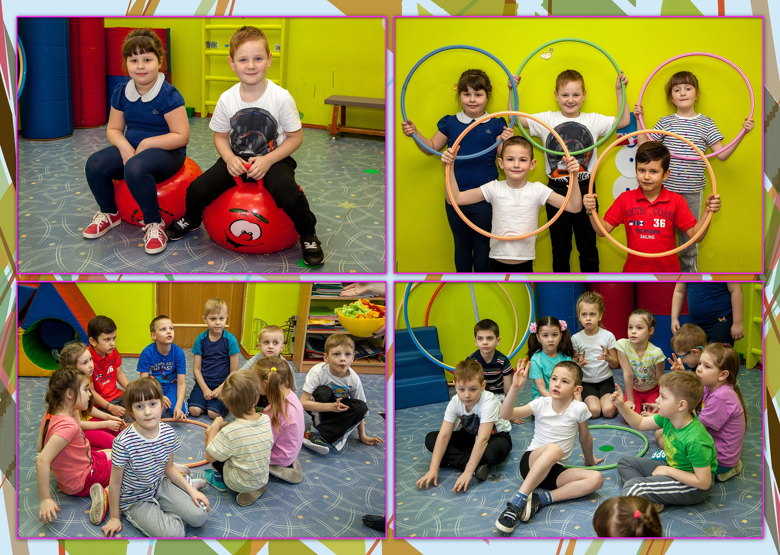 Непоседы. Альбом выпускника детского сада. Съёмка выпускного в детском саду