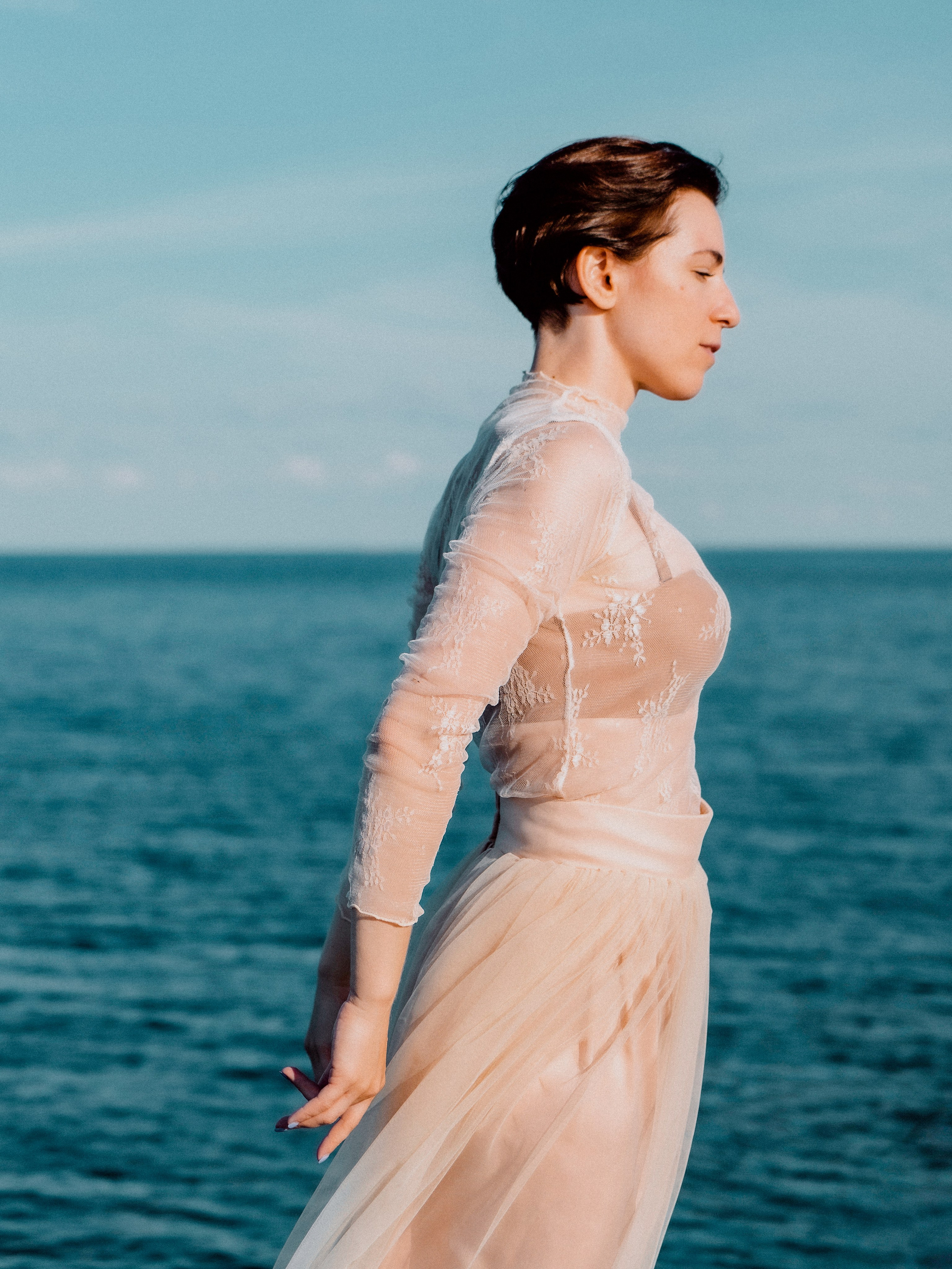 Портретная фотосессия на Ладожском озере. Светлана Гопанюк. Портретный фотограф. Санкт-Петербург. СПб