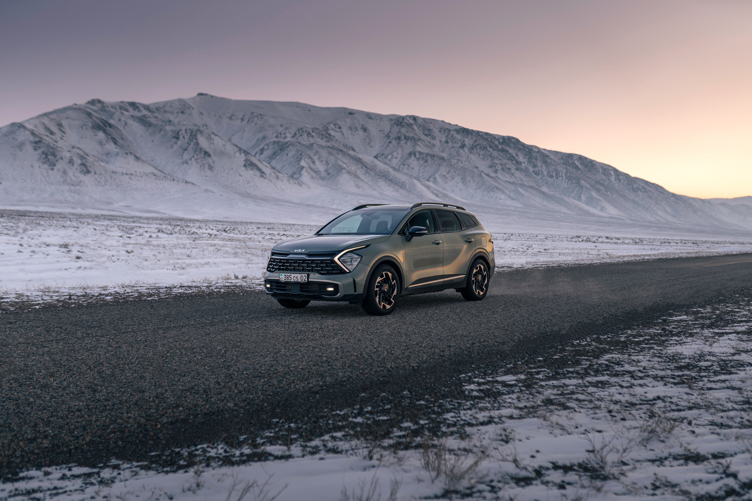 Kia Sportage Outdoor. Чен Станислав | Автомобильный фотограф | Алматы, Казахстан