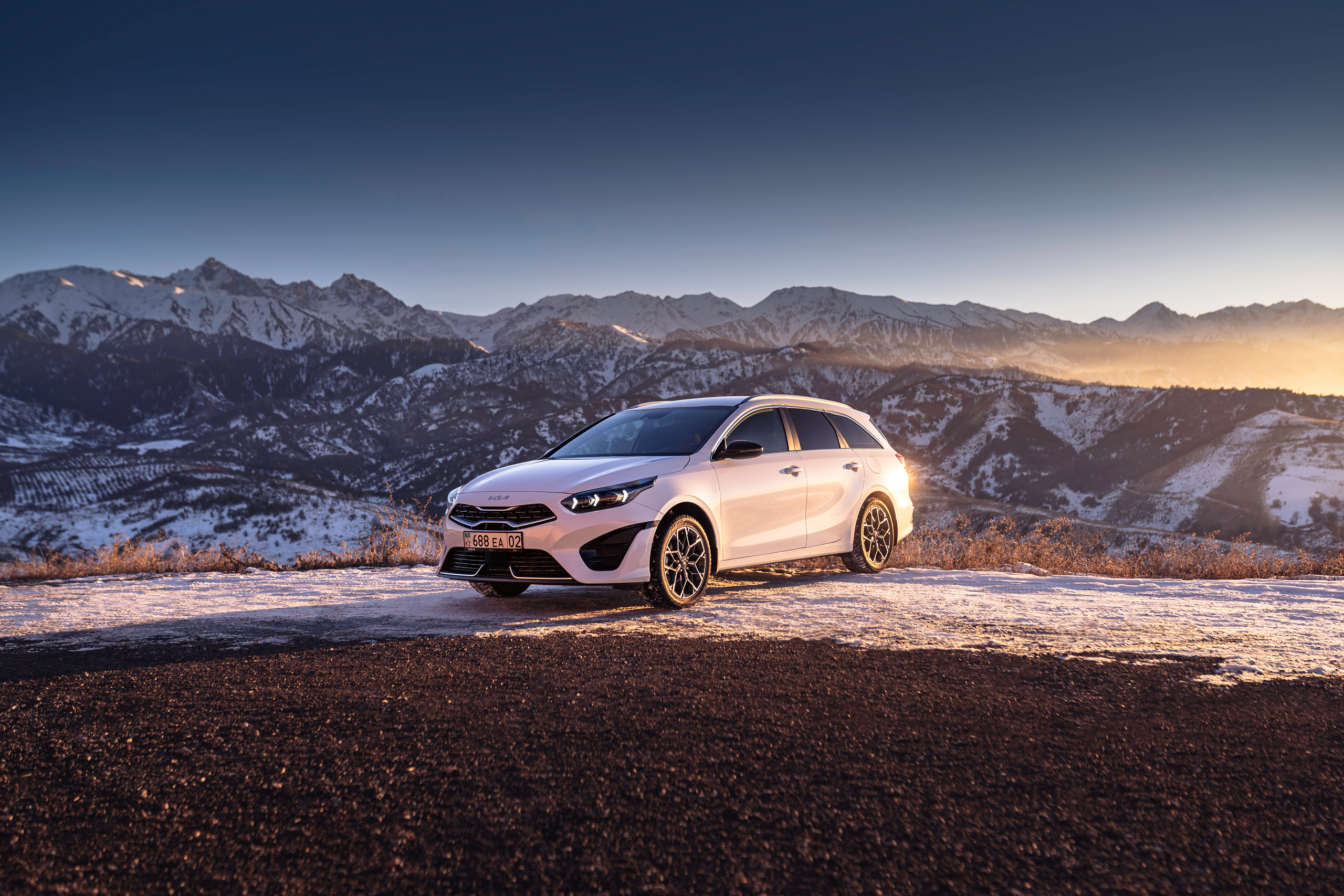 Kia Ceed SW. Чен Станислав | Автомобильный фотограф | Алматы, Казахстан