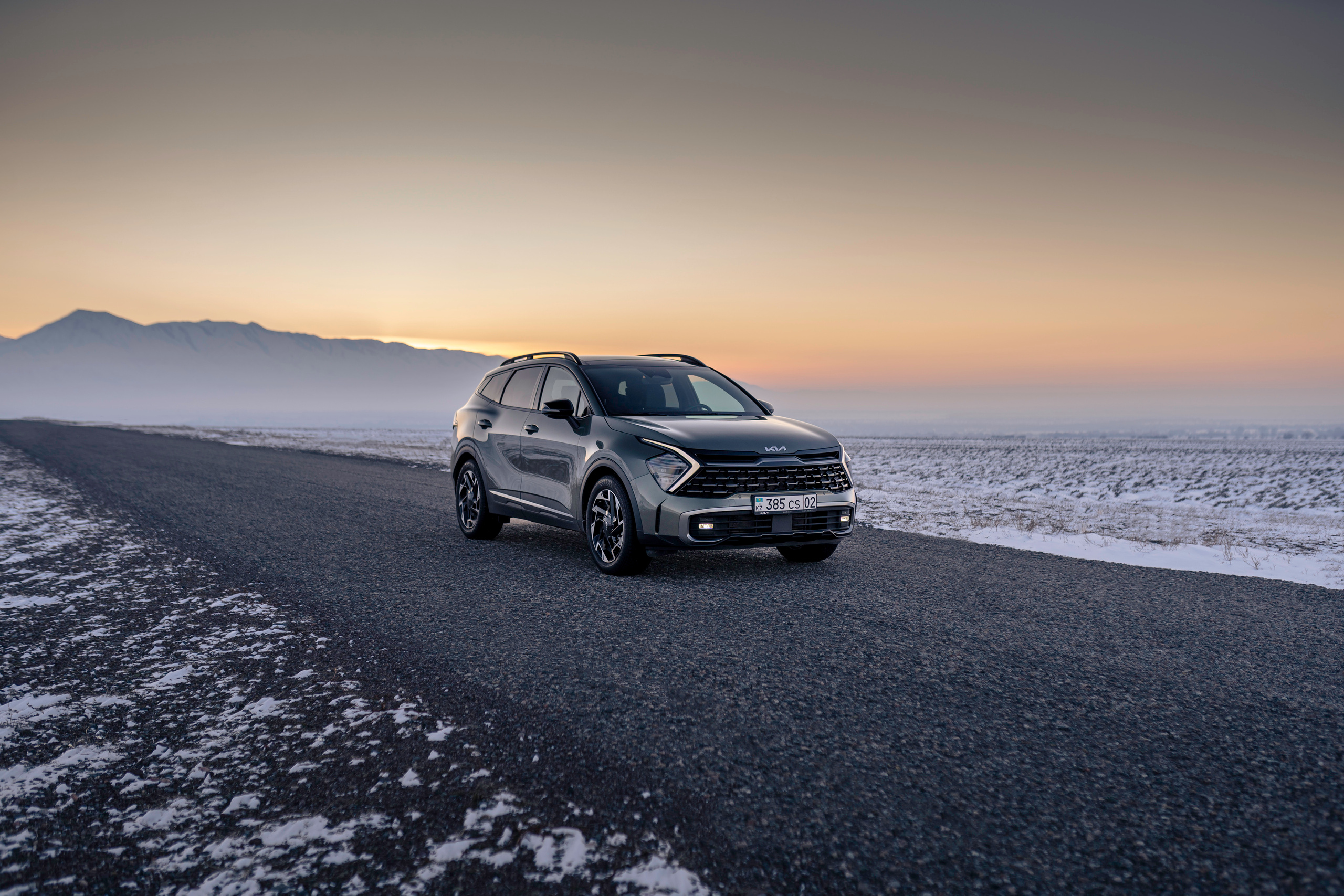 Kia Sportage Outdoor. Чен Станислав | Автомобильный фотограф | Алматы, Казахстан