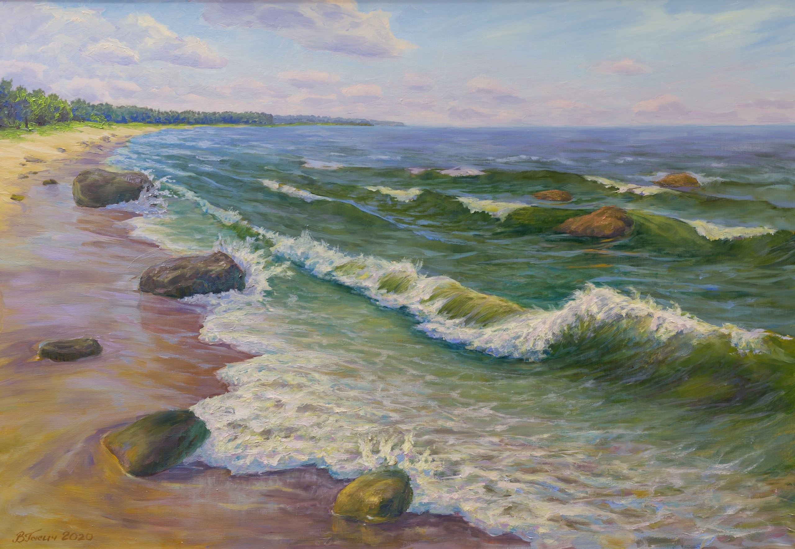 Балтика. Художник Василий Гасич