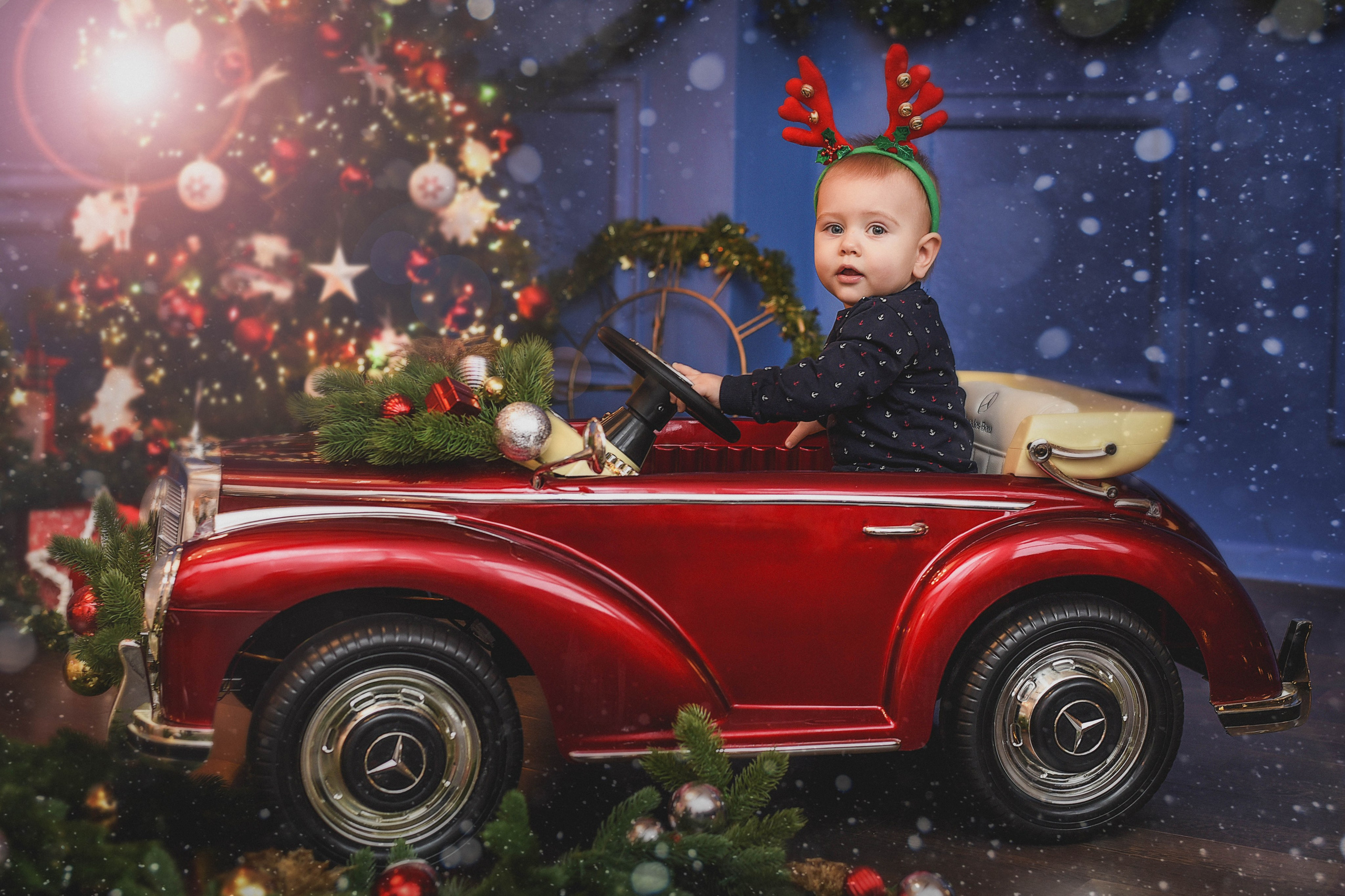 Новогодняя семейная 2. Свадебный, семейный, детский, контент фотограф в Омске Максим Ильин